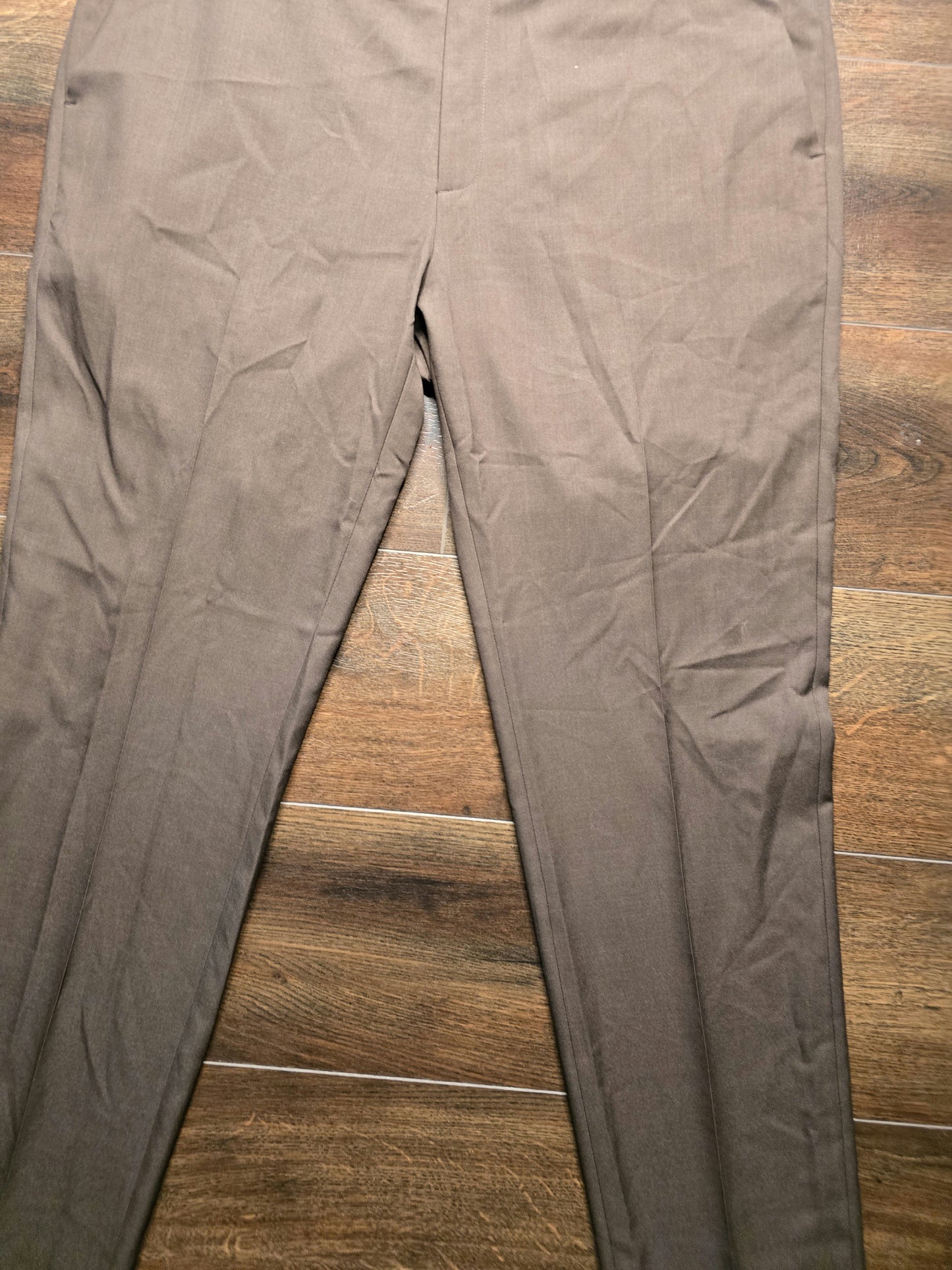 Men dress pants haggar slim fit 38x32 image 6