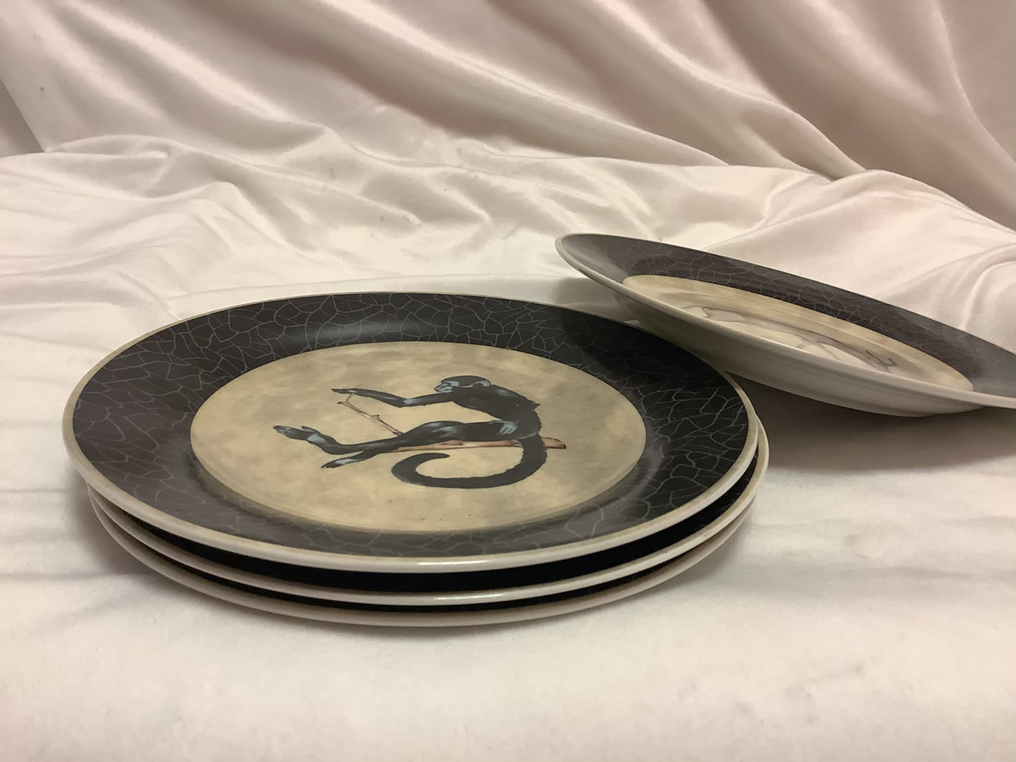 Set of 4 Safari Plates image 1