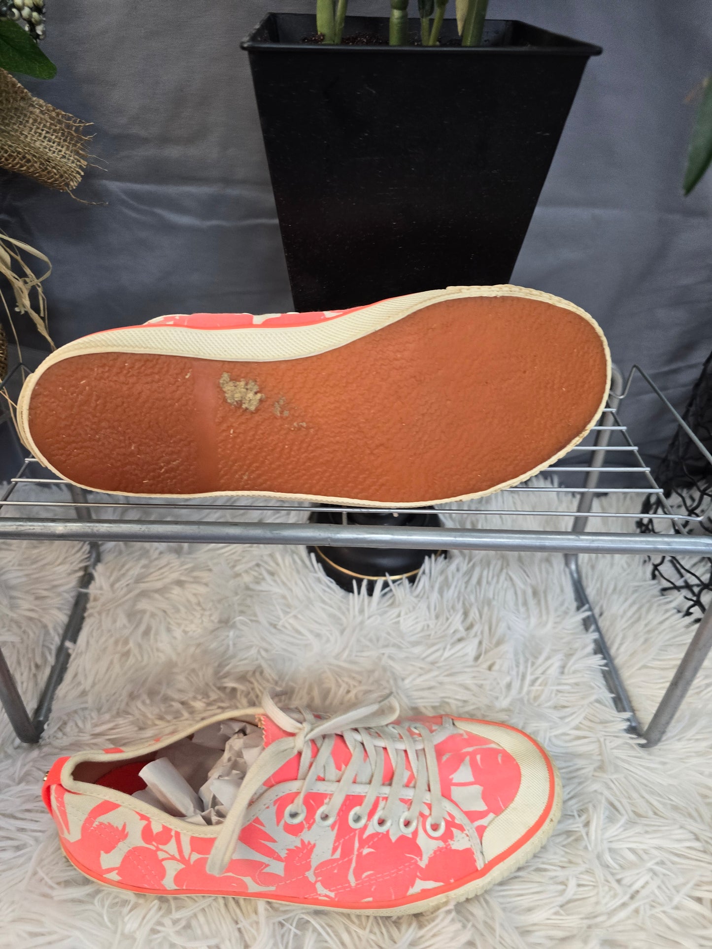 Tretorn Kate Spade X Florence Broadhurst Sneakers Women's Lace Shoe Size  image 7