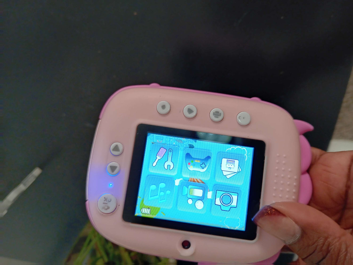 Kids Unicorn Instant Print Camera with 32GB Card – Pink image 4