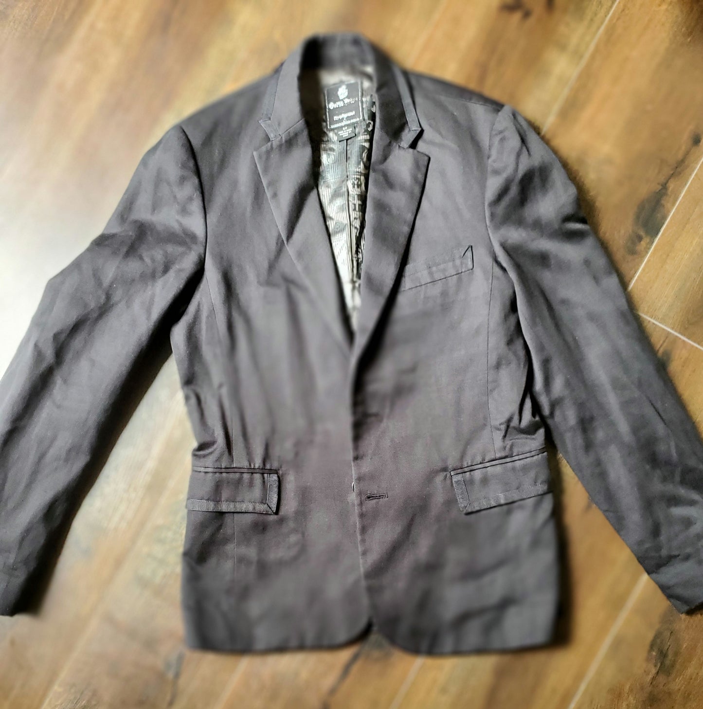 Black Unisex guess jacket size small image 0