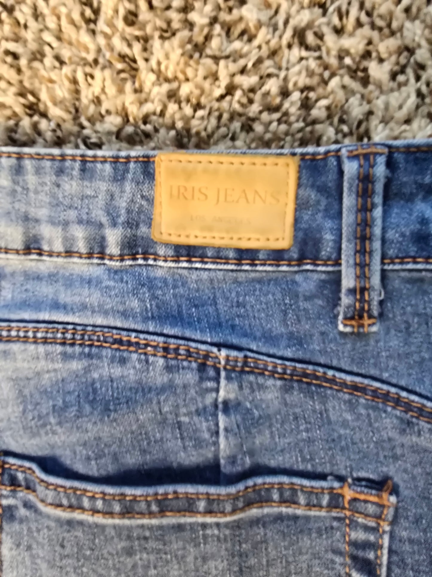 Iris Jeans Los Angeles Light Wash Skinny Jeans – Size 17 image 8