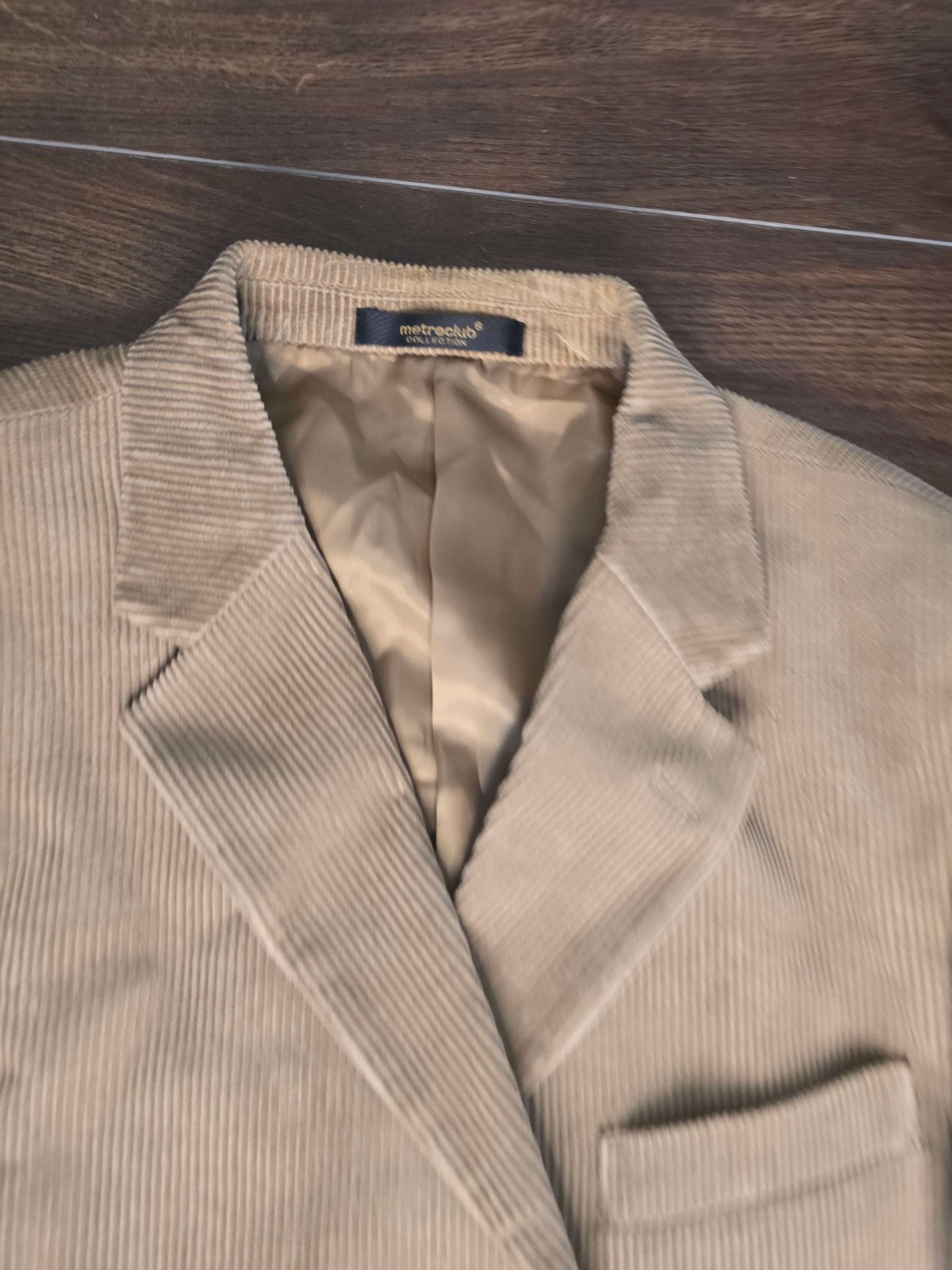 Metro club collection Corduroy jacket size 42s image 4