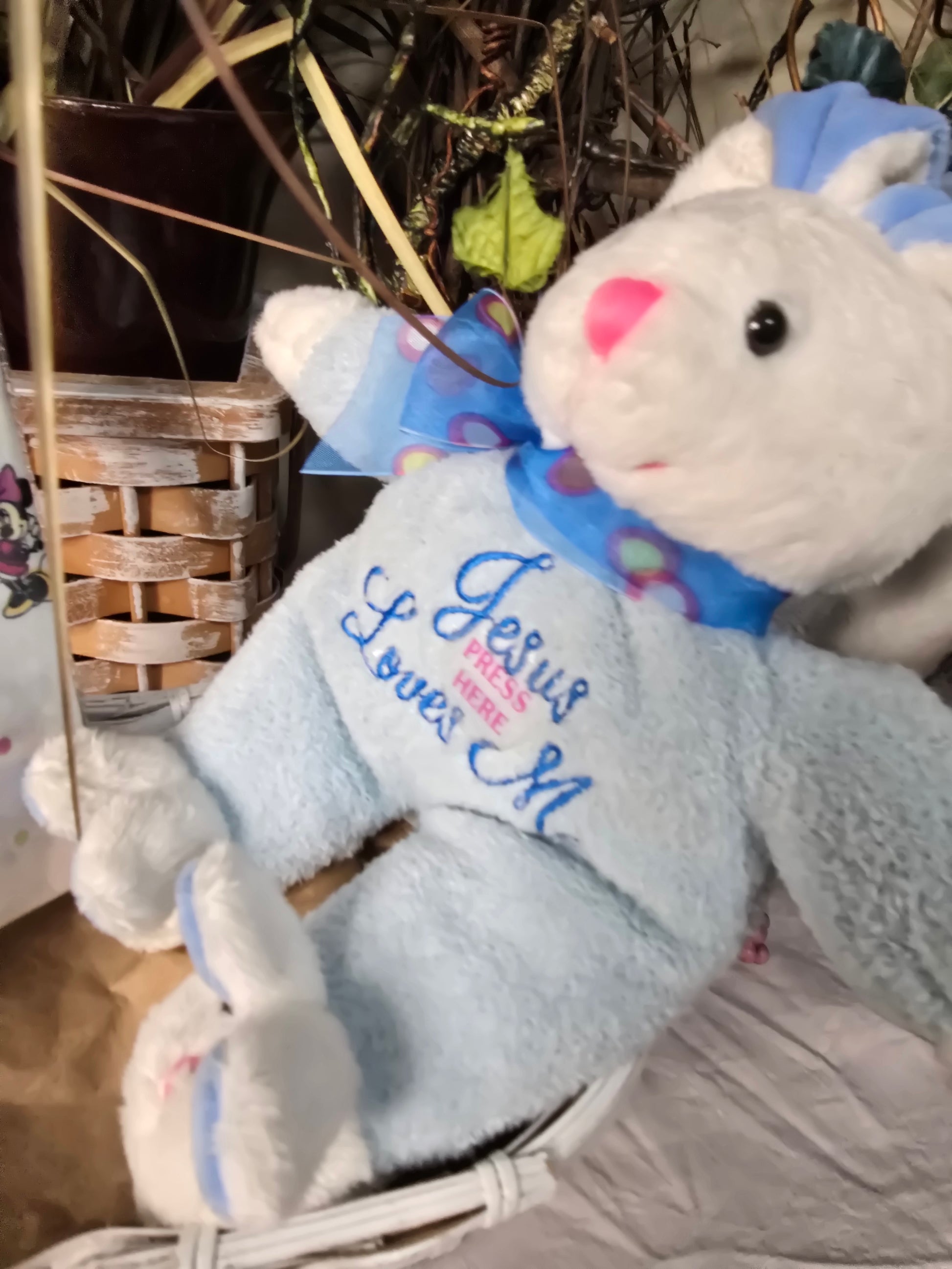 Jesus loves me rabbit image 0