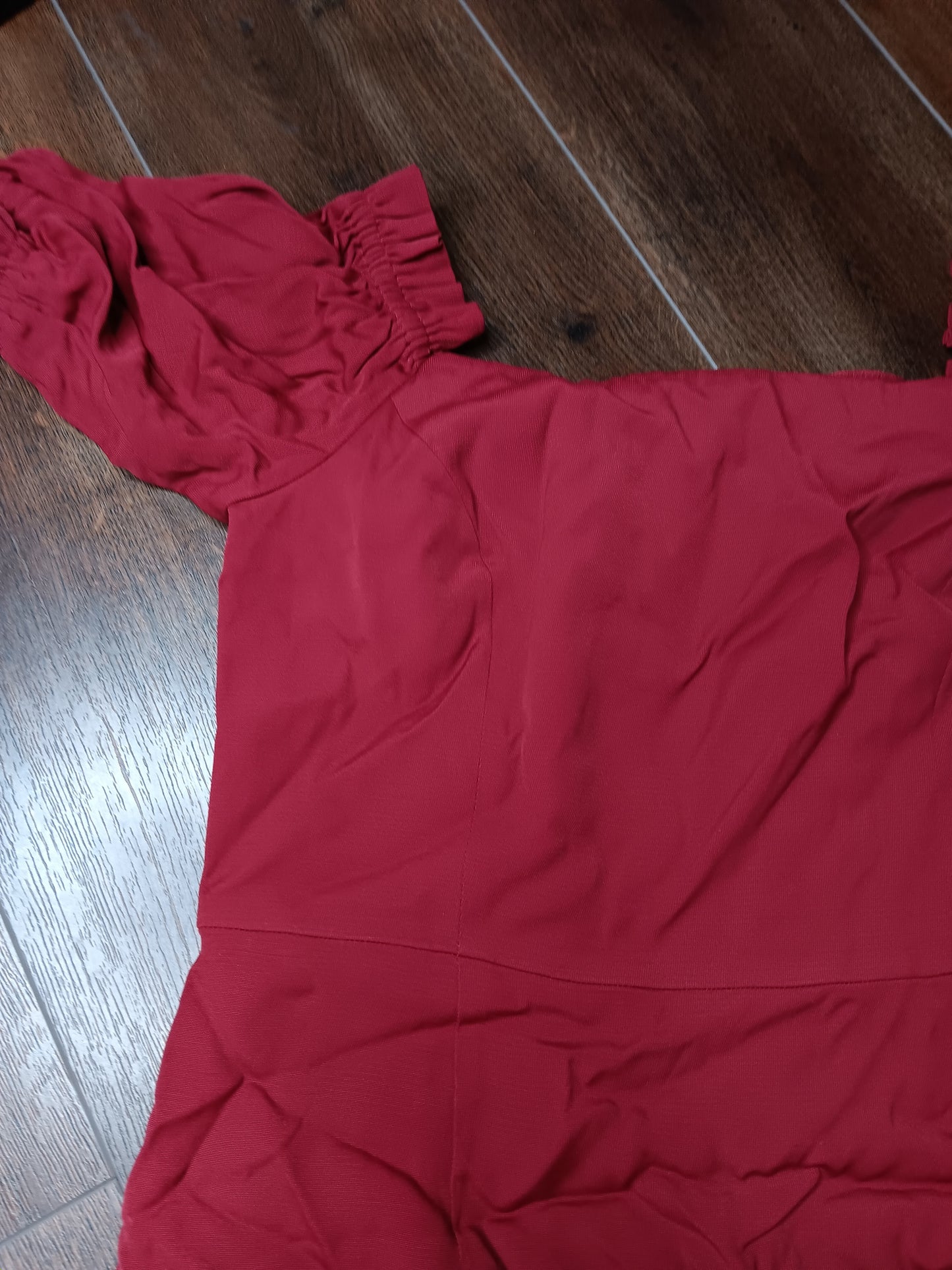Antonio Melani Knee length red dress size 10 image 2