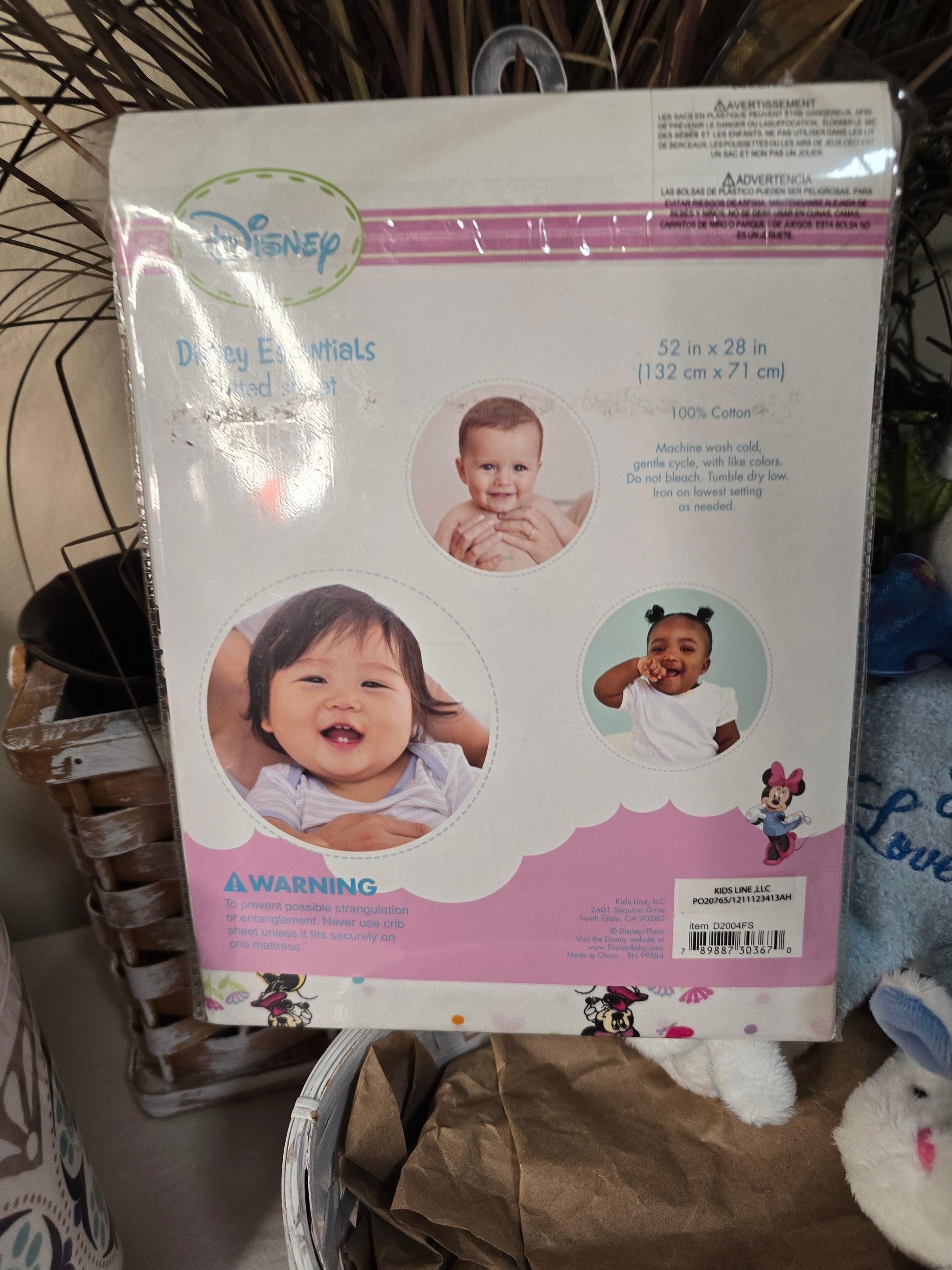 Disney Crib fitted sheet image 0