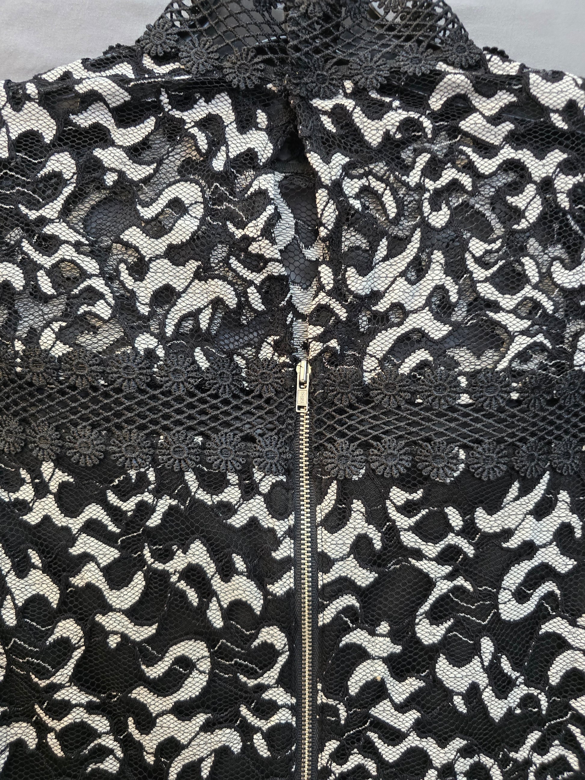 Boston Proper black long sleeve blouse XS image 2