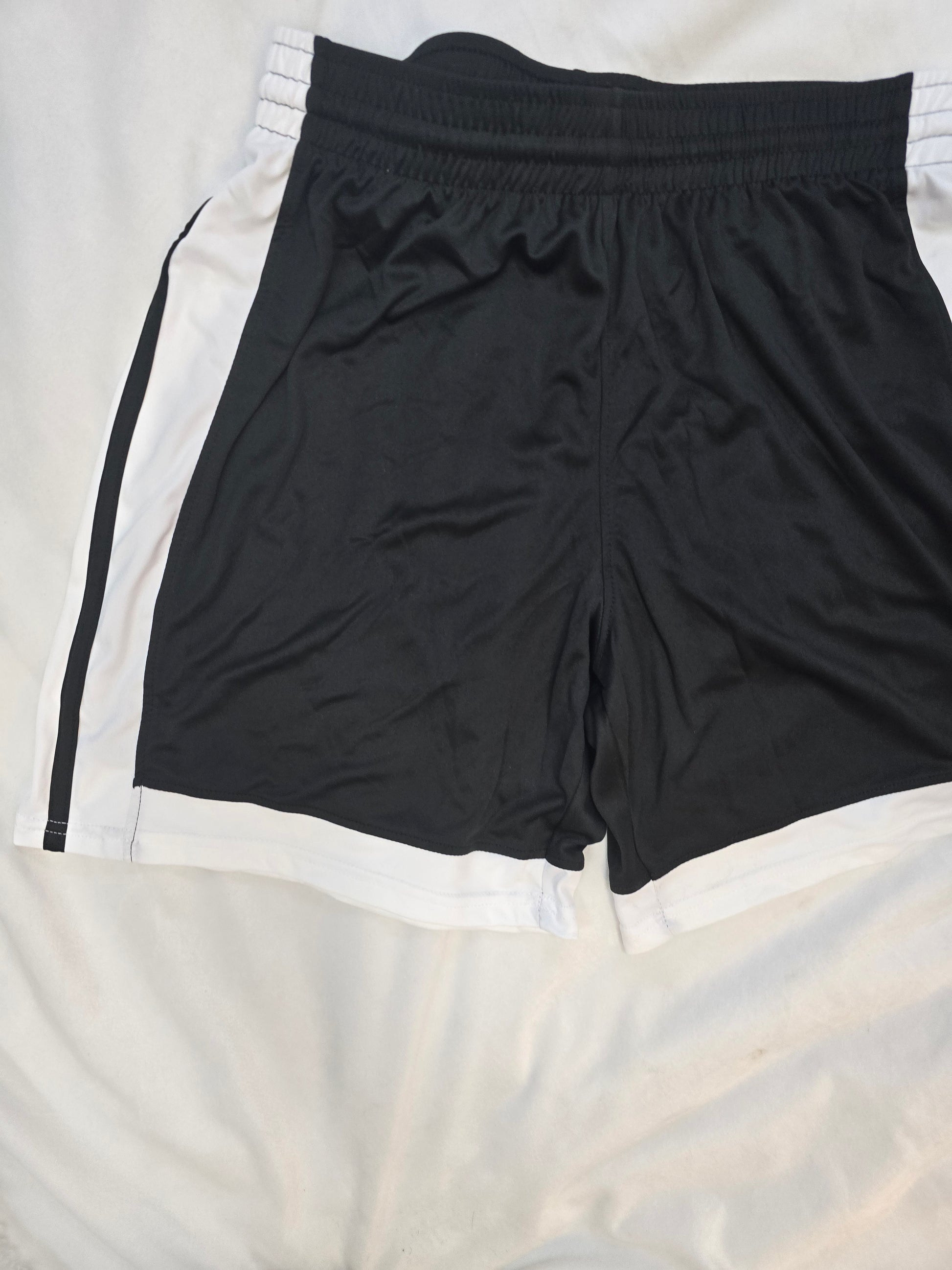 Set of 2 black and white boy shorts size L image 2