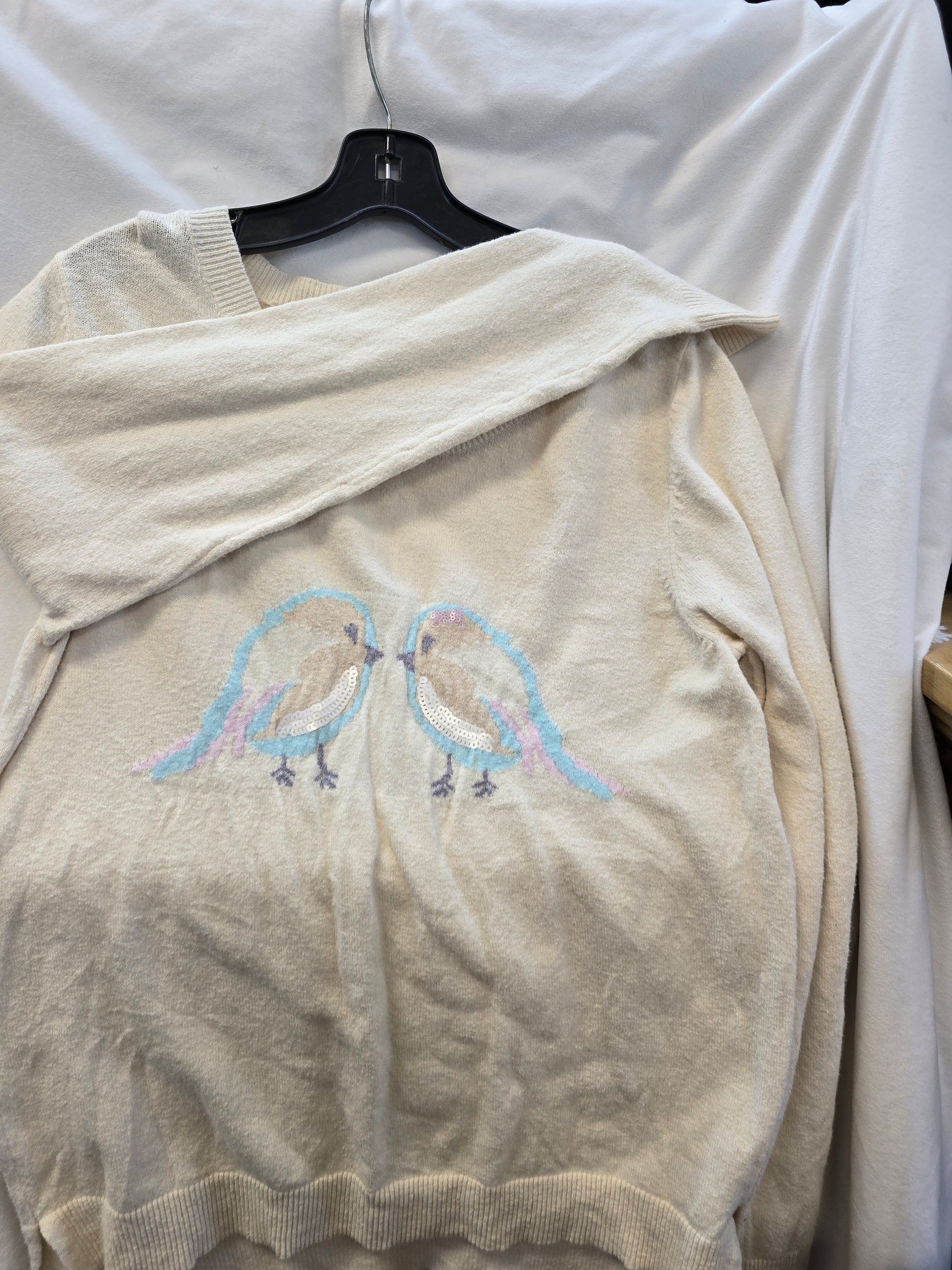 LC white sweater L image 2