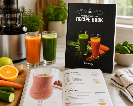 Kuvings Whole Slow Juicer Chef Recipe Book image 1