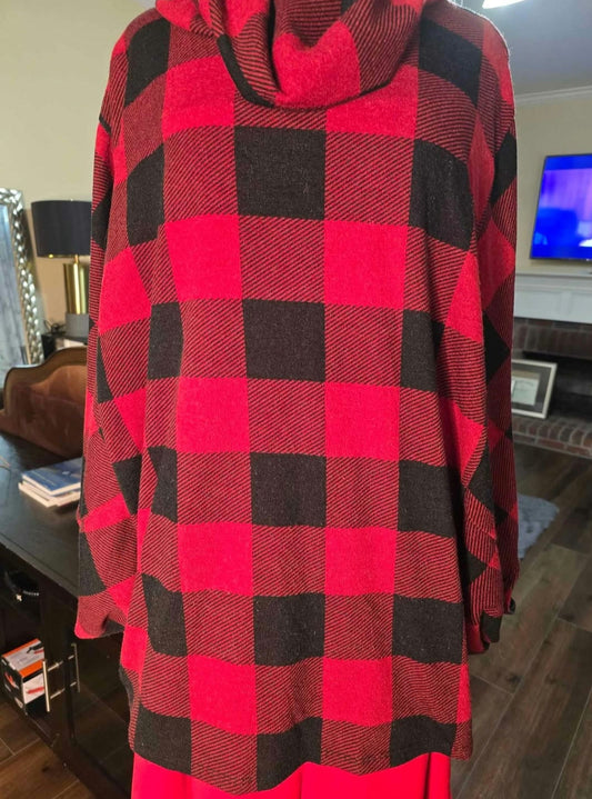 Plaid sweater image 1