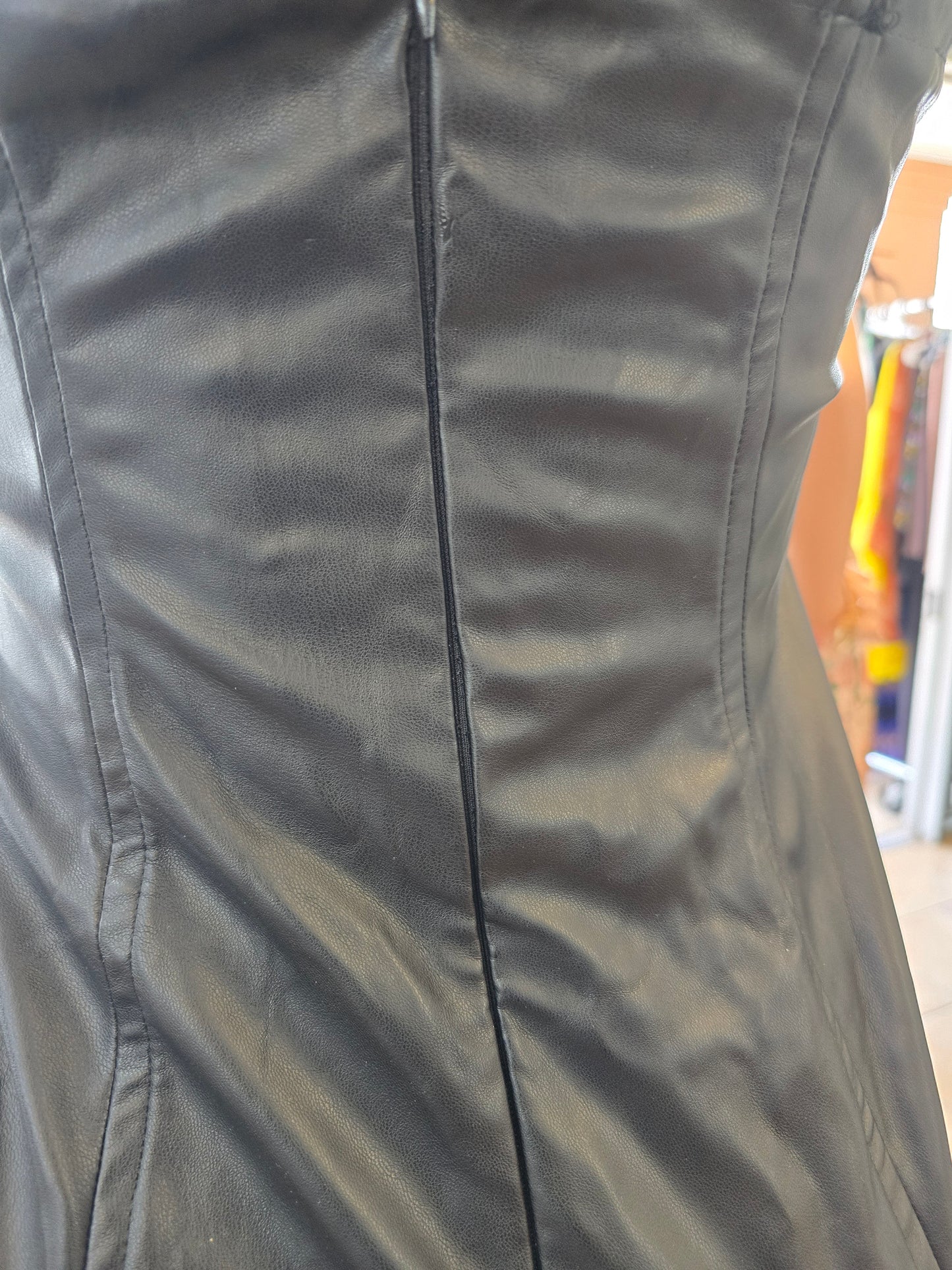 Pretty little thing leather look size 6 image 10
