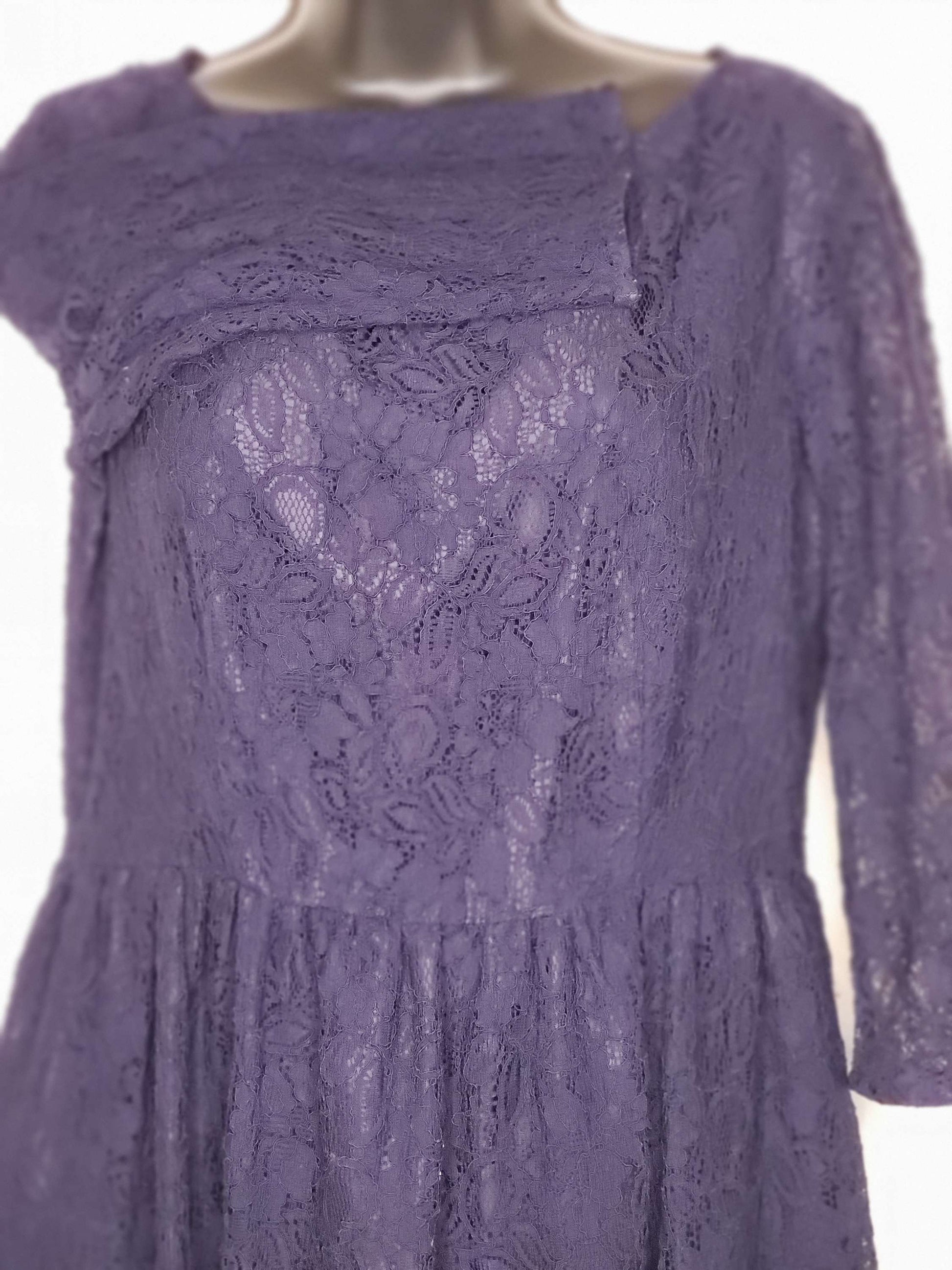 Blue French connection dress size 8 image 2