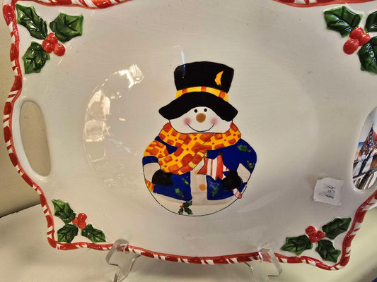 Christmas serving platter home decor image 0
