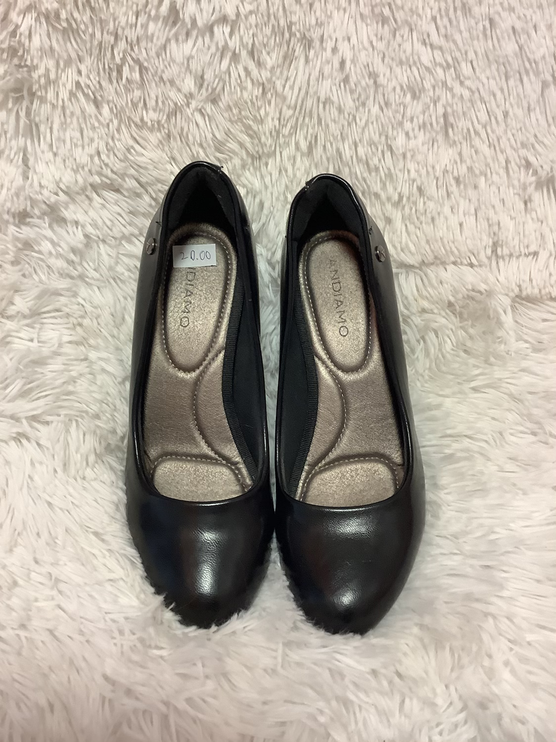 Andiamo Black heels size 7 image 3