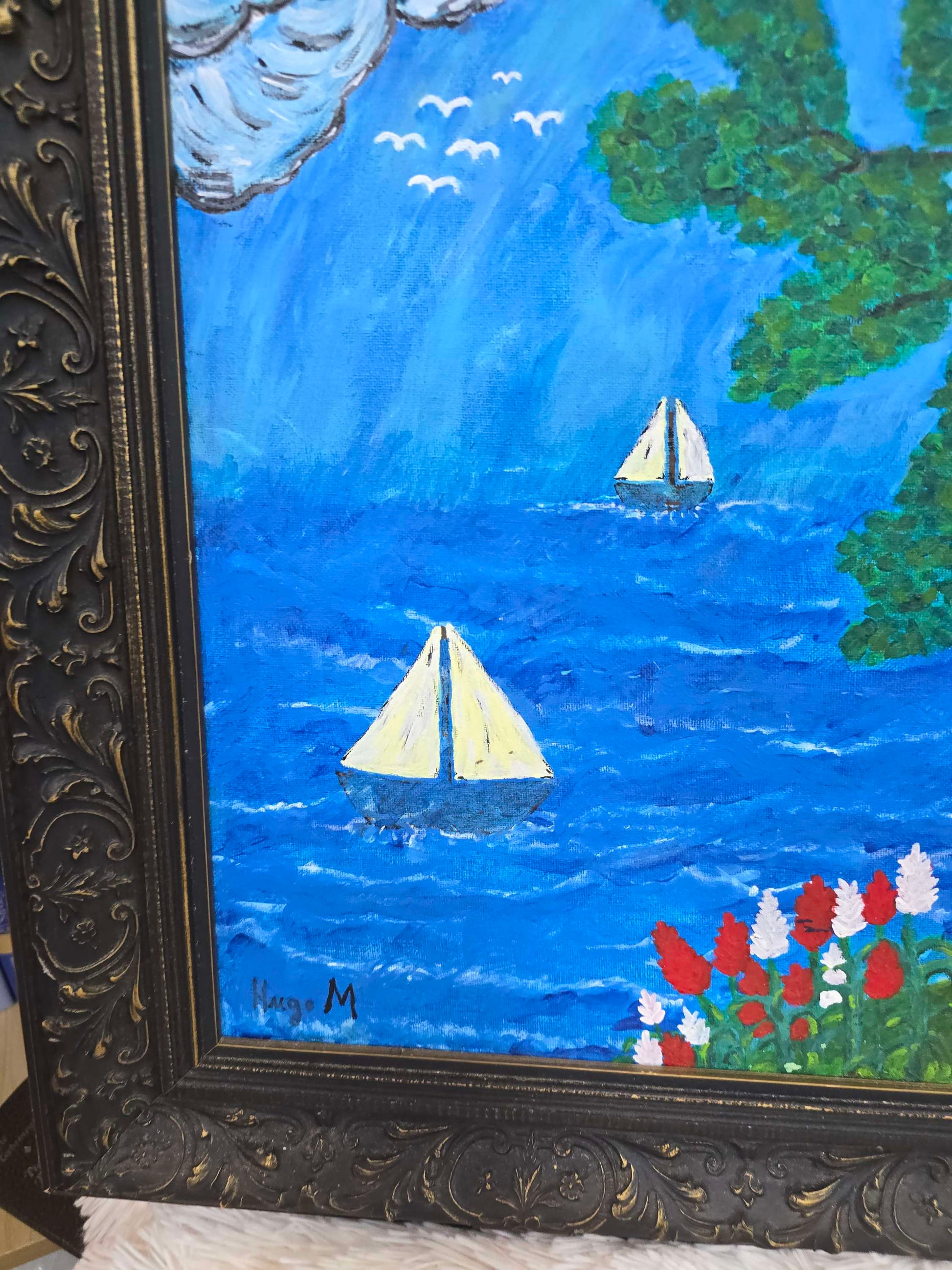 Ocean Canvas wall decor image 2