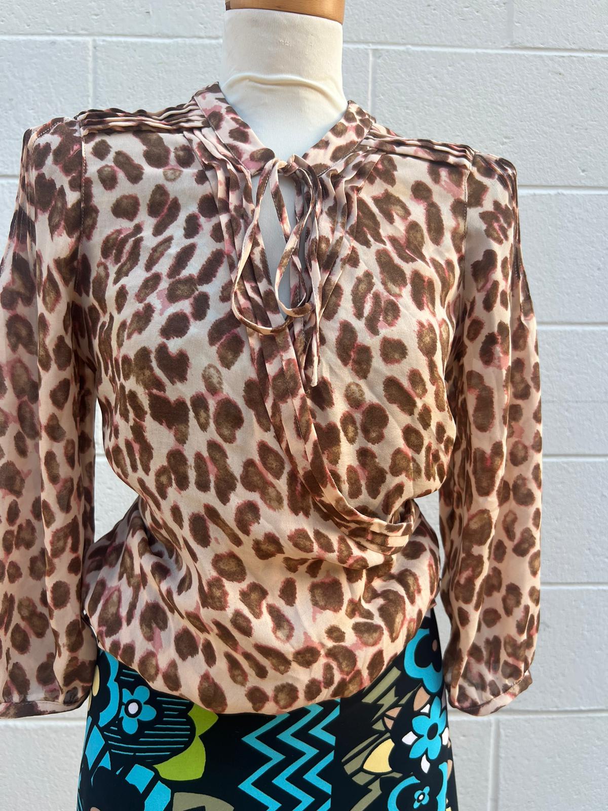 New York and company Leopard print top Medium image 5
