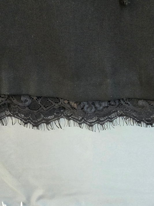 Forever 21 black mini skirt size L image 1