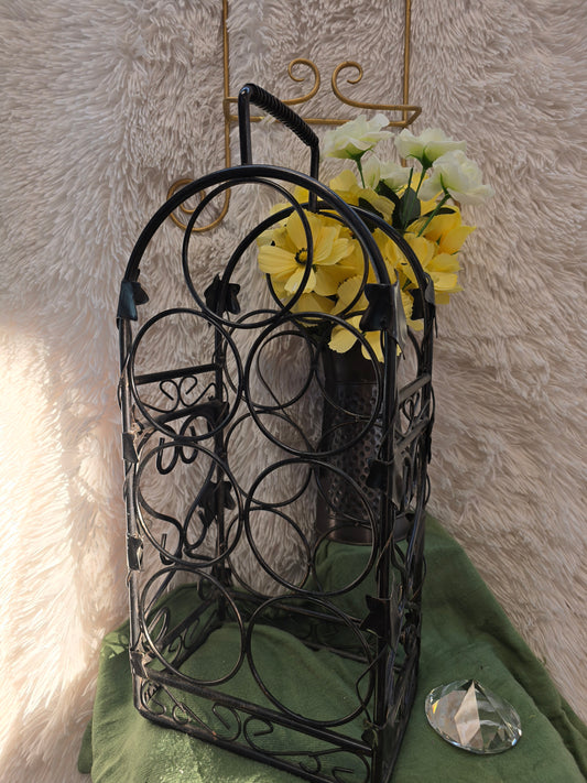 Wrought iron Wine holder image 0