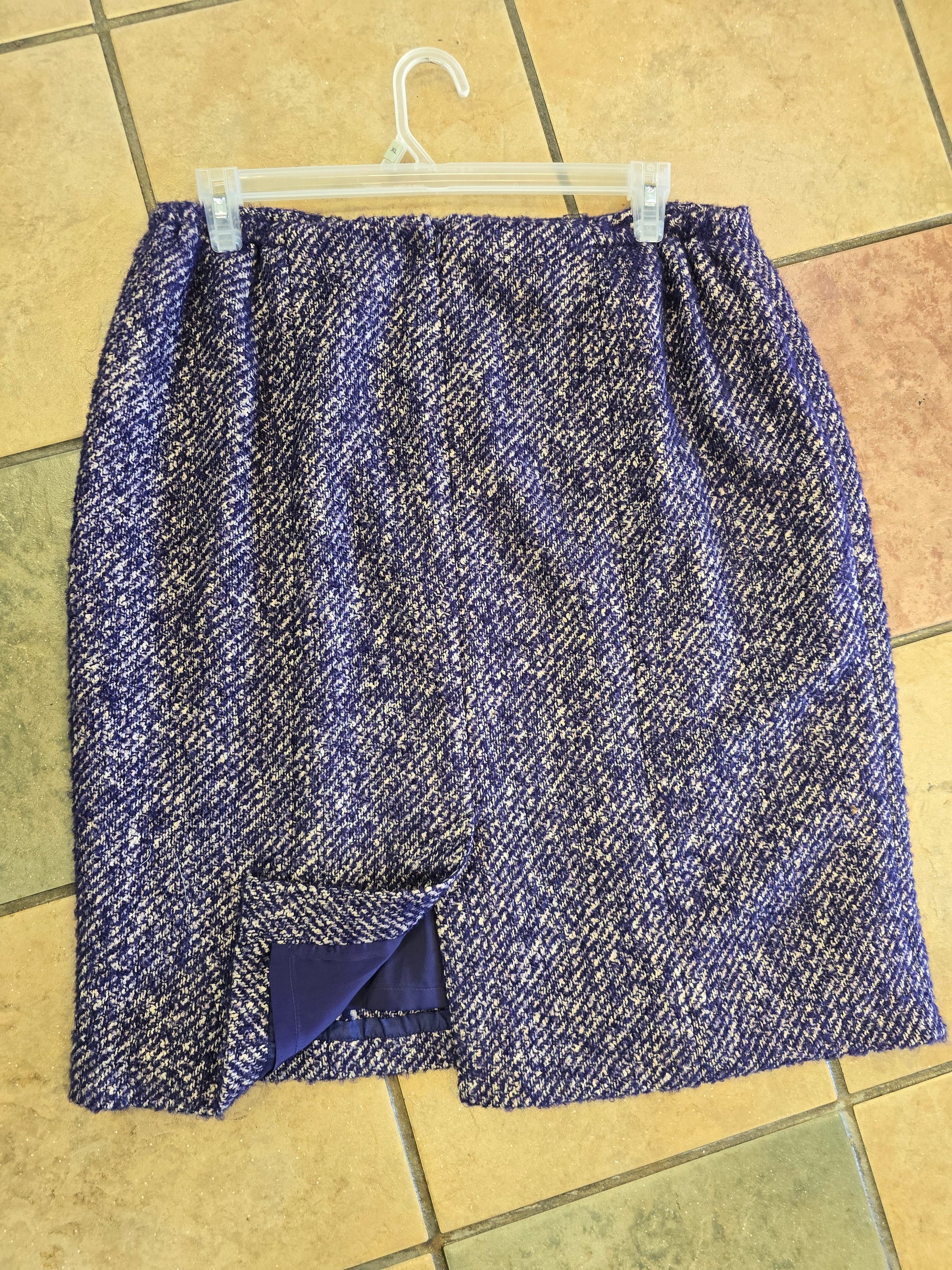 Talbot purple knee length skirt size 16w image 7
