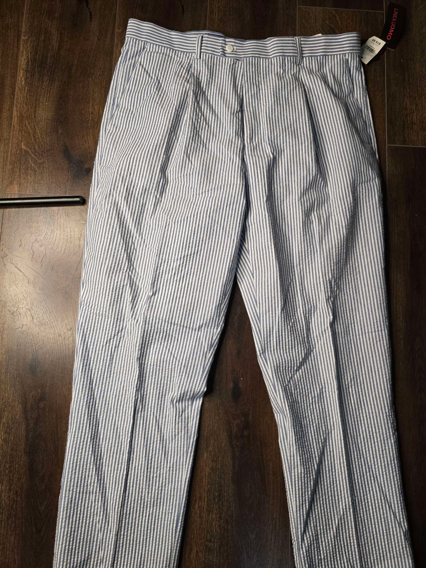 Men dress stripe pants 38x32 image 0