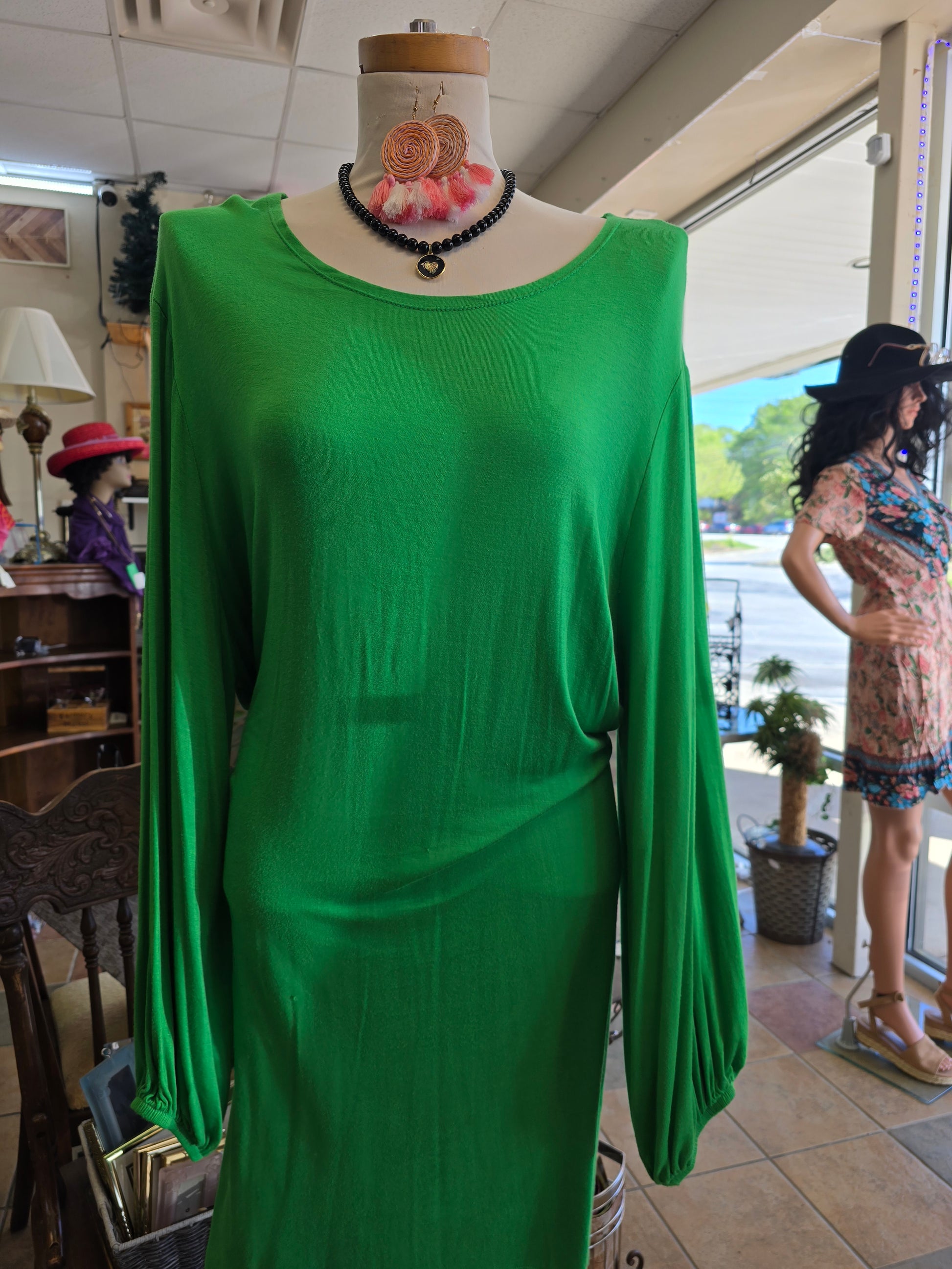 Green dress size 3X image 7