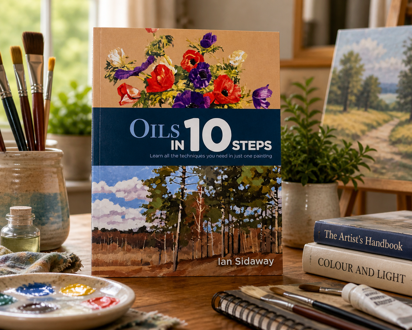 Oils in 10 Steps by Ian Sidaway image 0