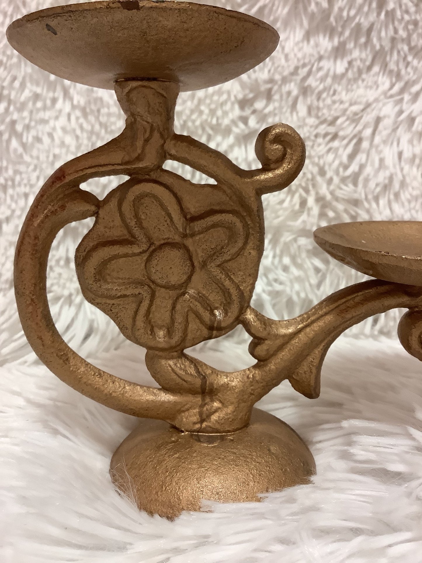 Bronze candle holder image 2