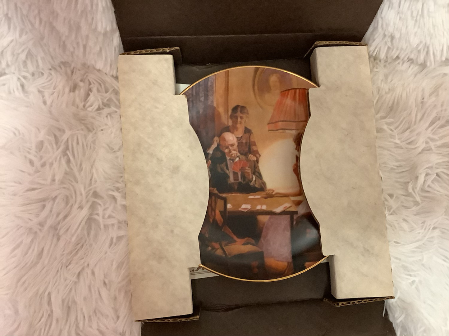 Norman Rockwell “this is the room that light made” plate image 2