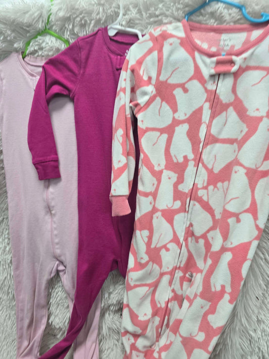 Set of 3 girl onsies 3T image 0