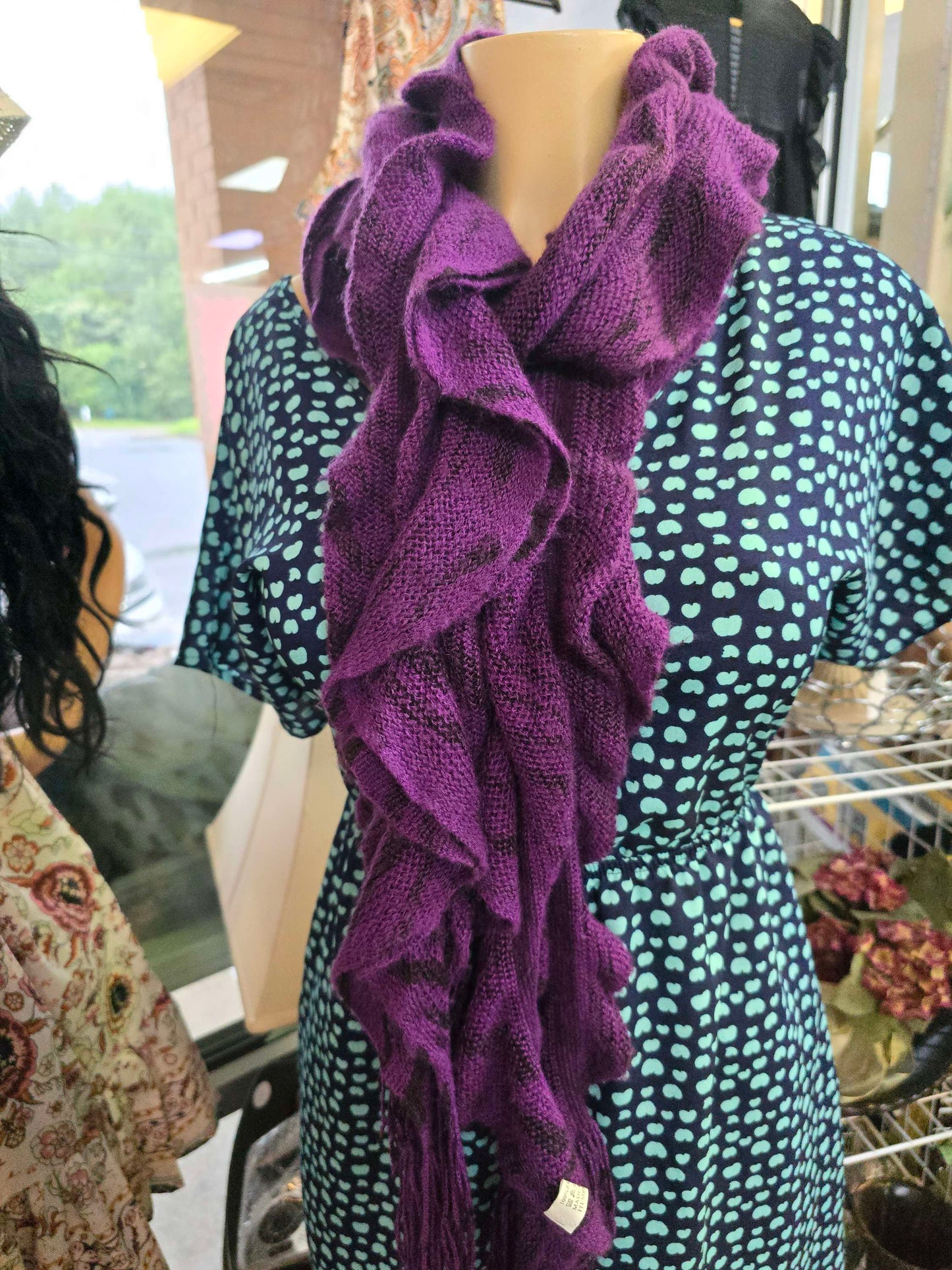 Purple scarf image 0