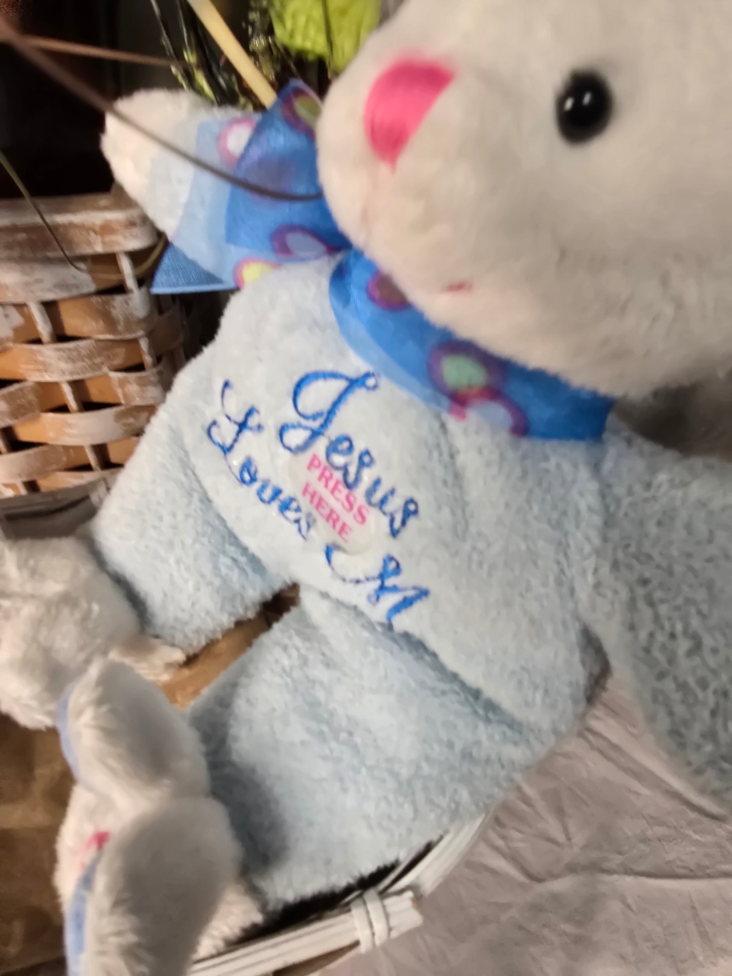 Jesus loves me rabbit image 1