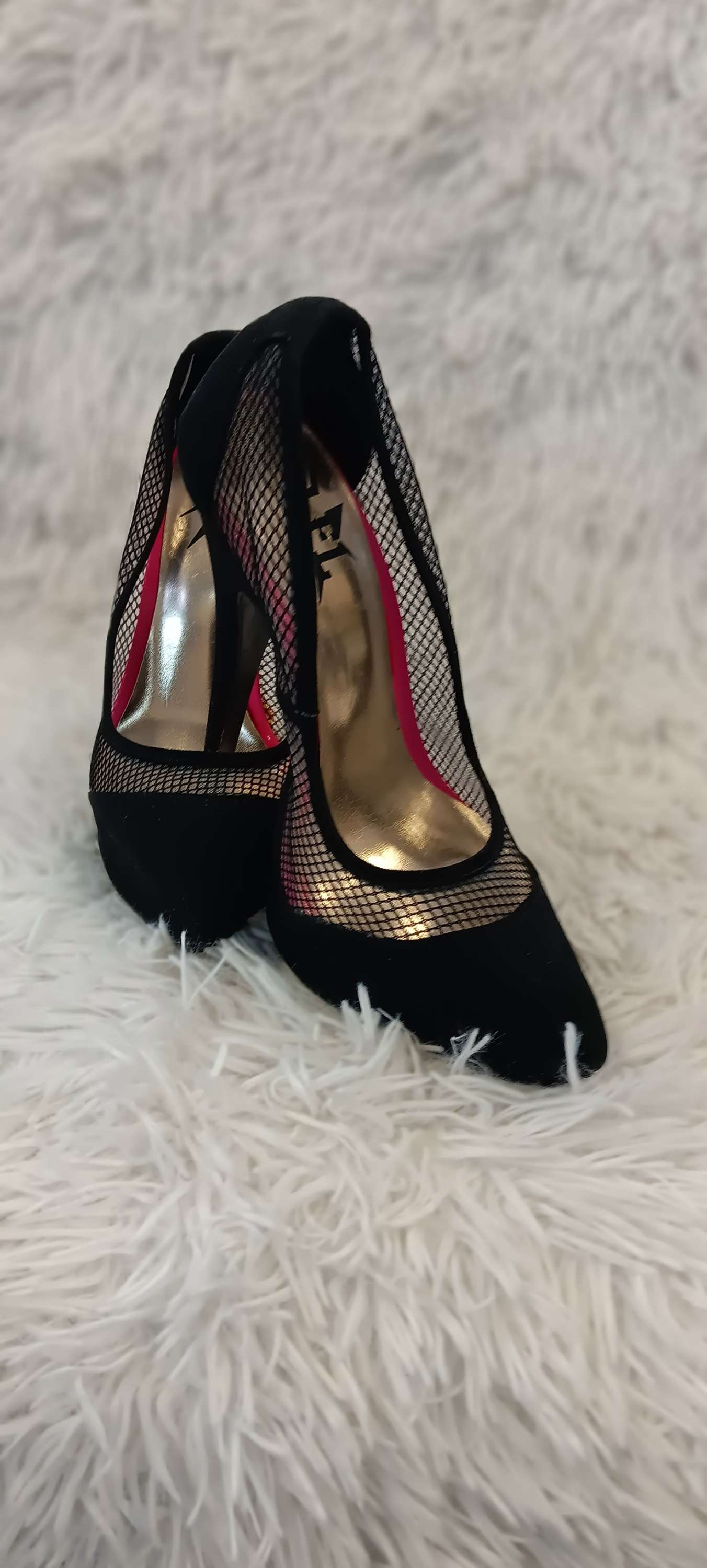 LFL Temper Black stilettos (size 7) image 1