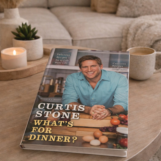 What’s for Dinner? by Curtis Stone – Hardcover Cookbook image 0