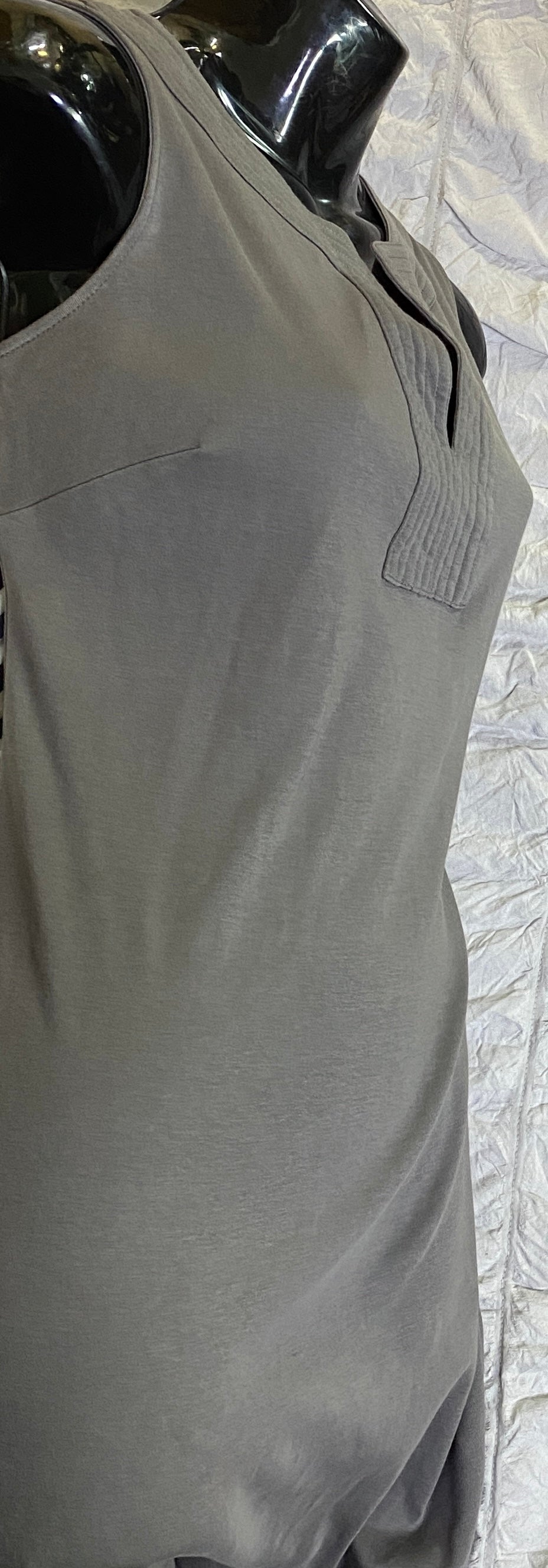 New York & Company Gray Dress (S) image 5