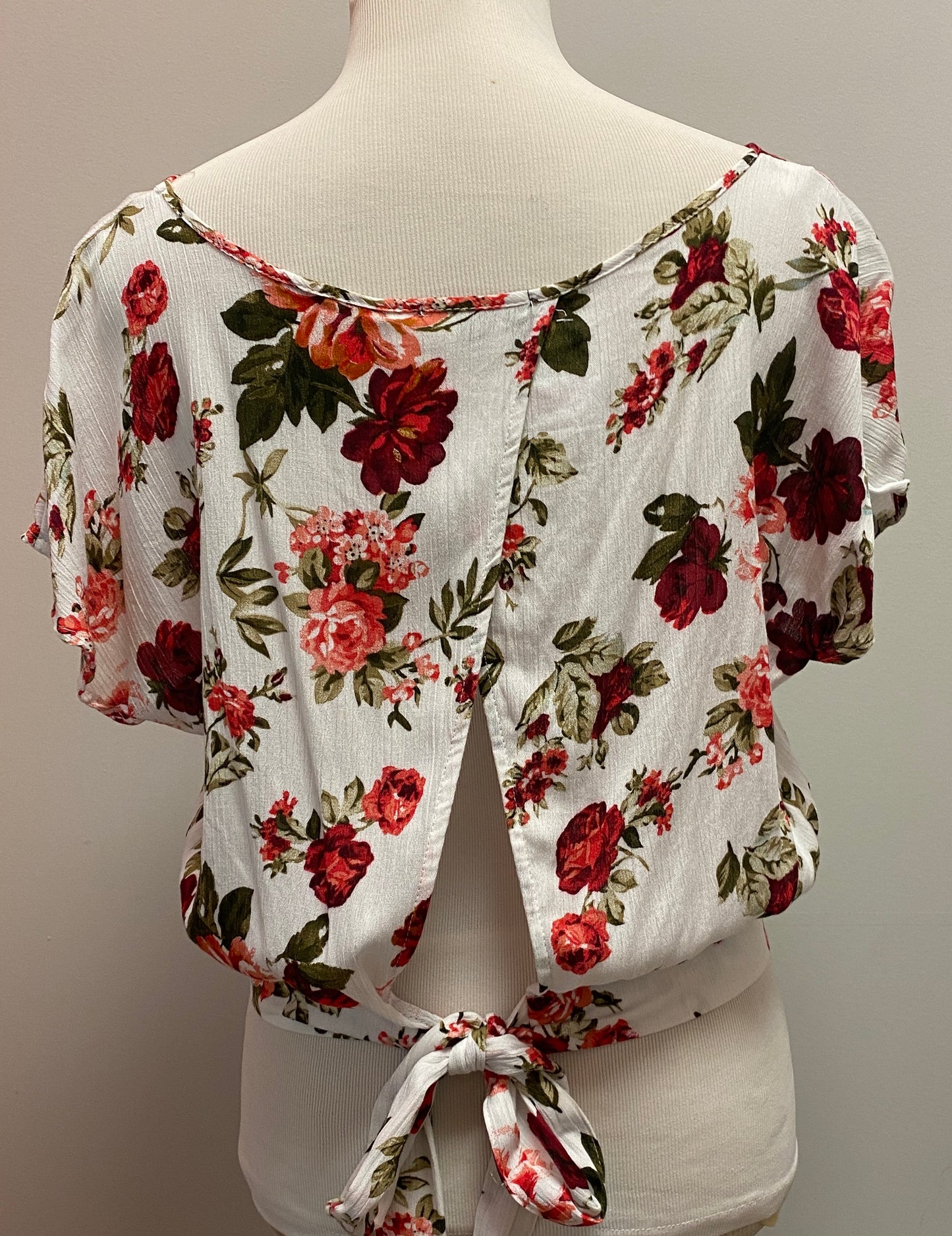 Ambiance Floral Print Blouse (L) image 6