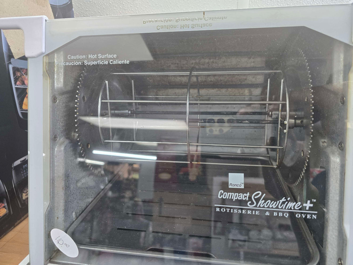 Ronco Showtime Compact Rotisserie & BBQ Oven model 3000T White image 0