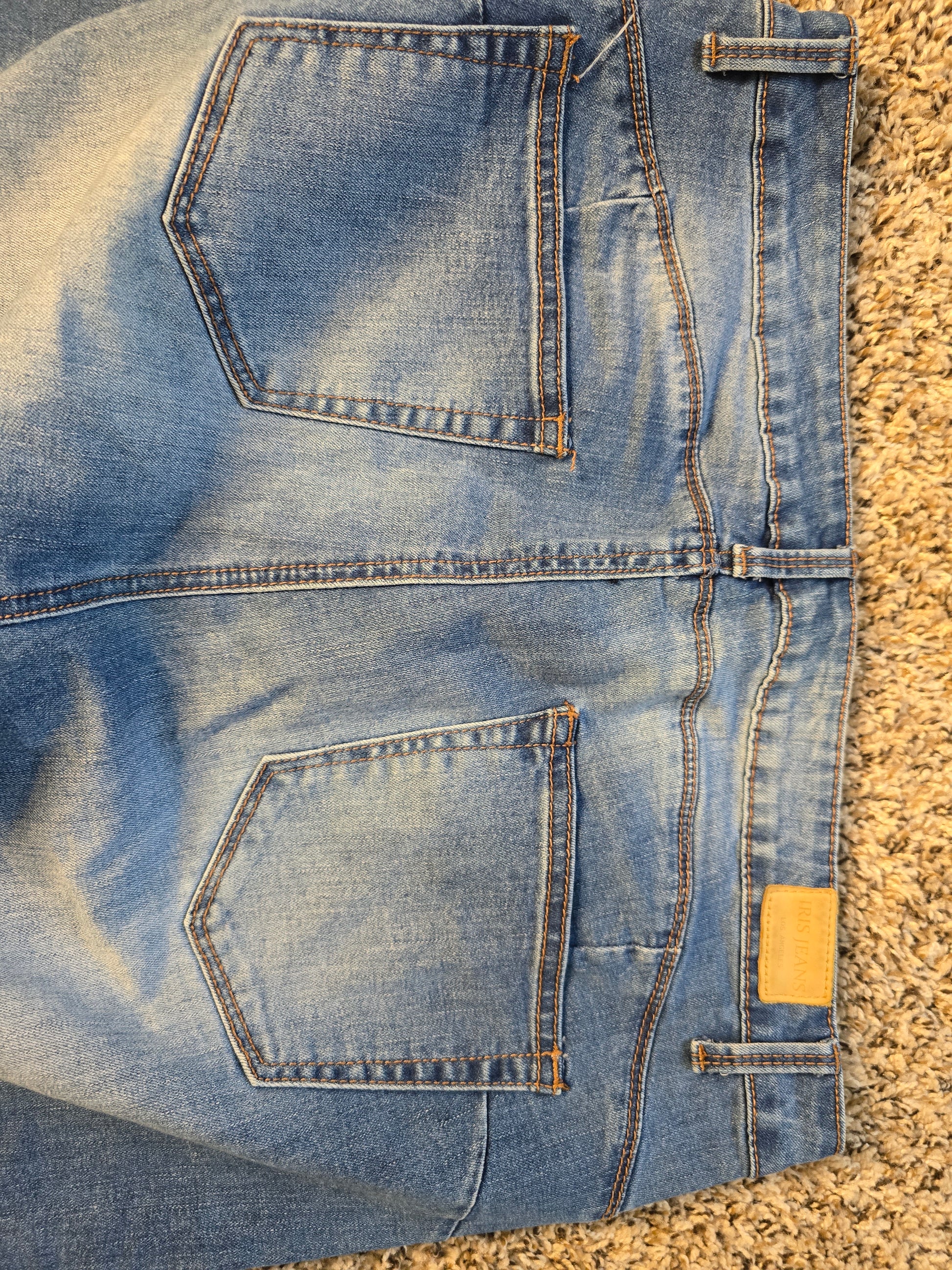 Iris Jeans Los Angeles Light Wash Skinny Jeans – Size 17 image 7