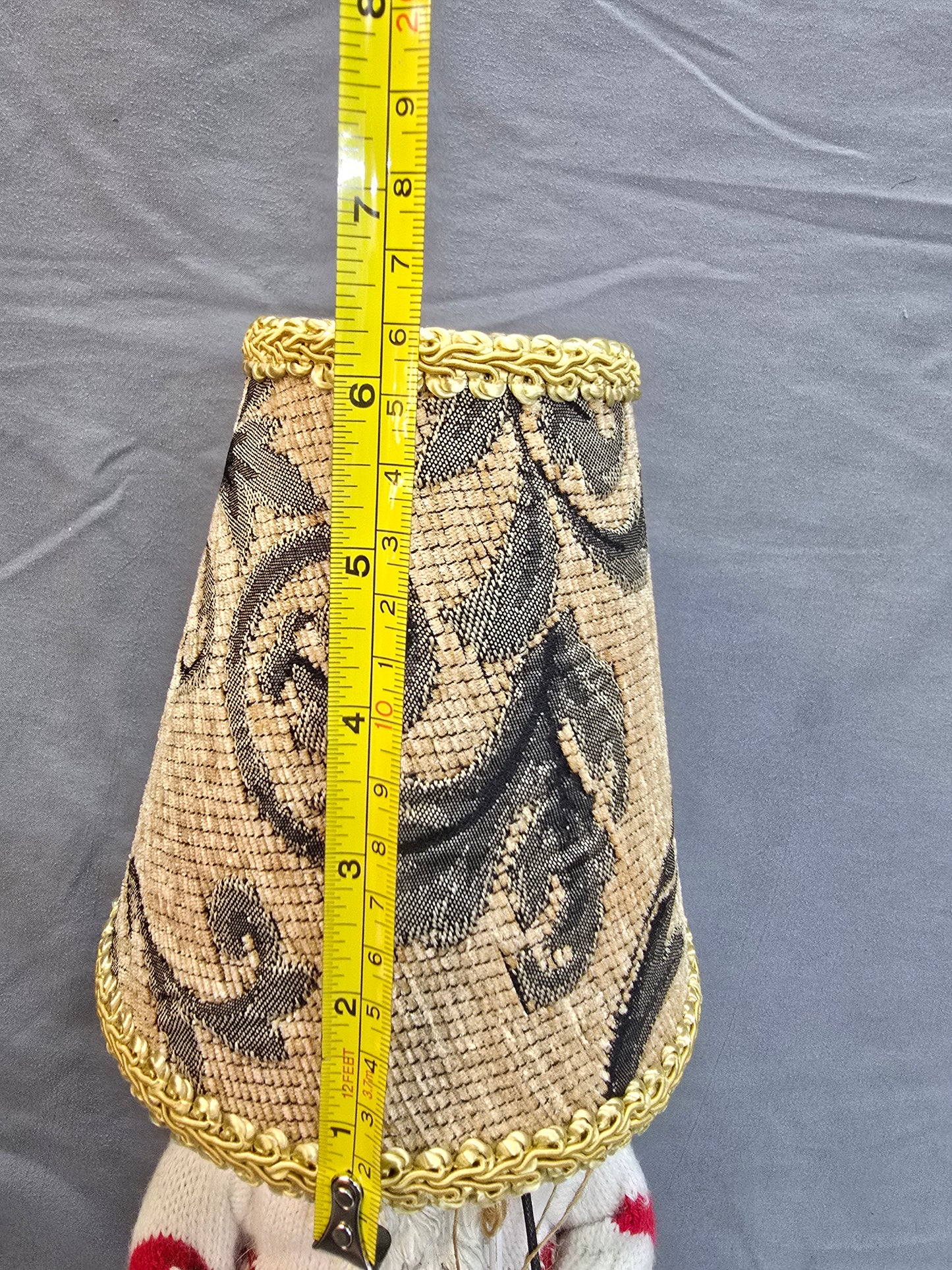 Miniature cloth lamp cover image 3