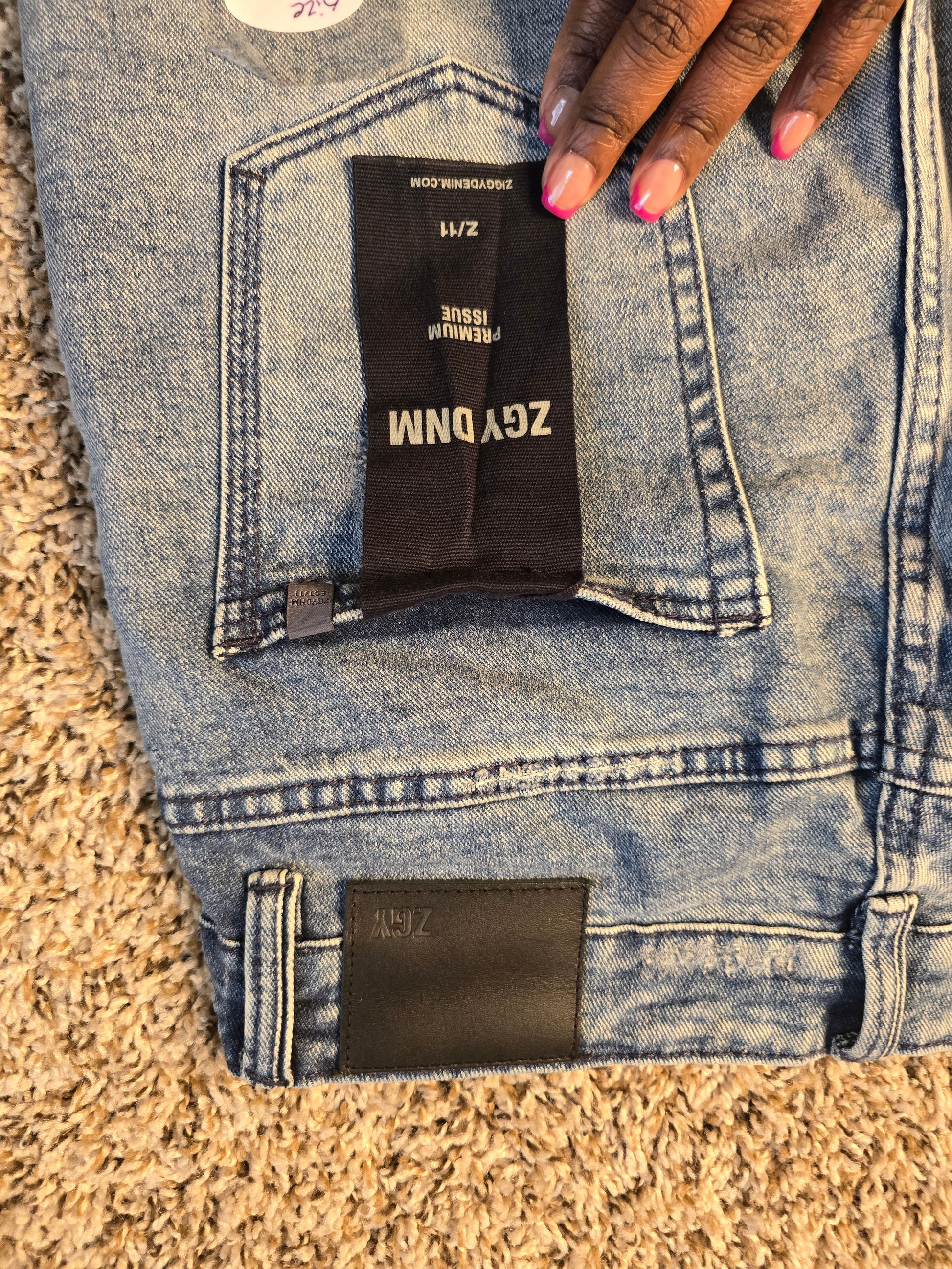 ZGY Denim Pipes Skinny Jeans – Men’s Size 32 image 10