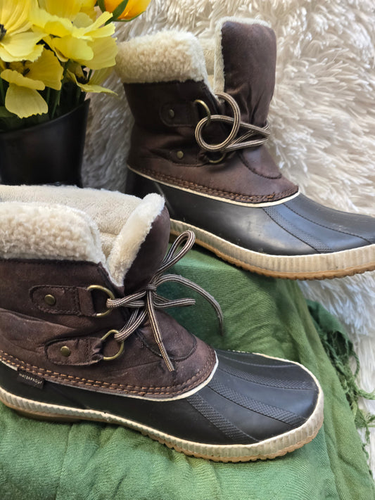 JB waterproof duck boots size 8.5 image 0