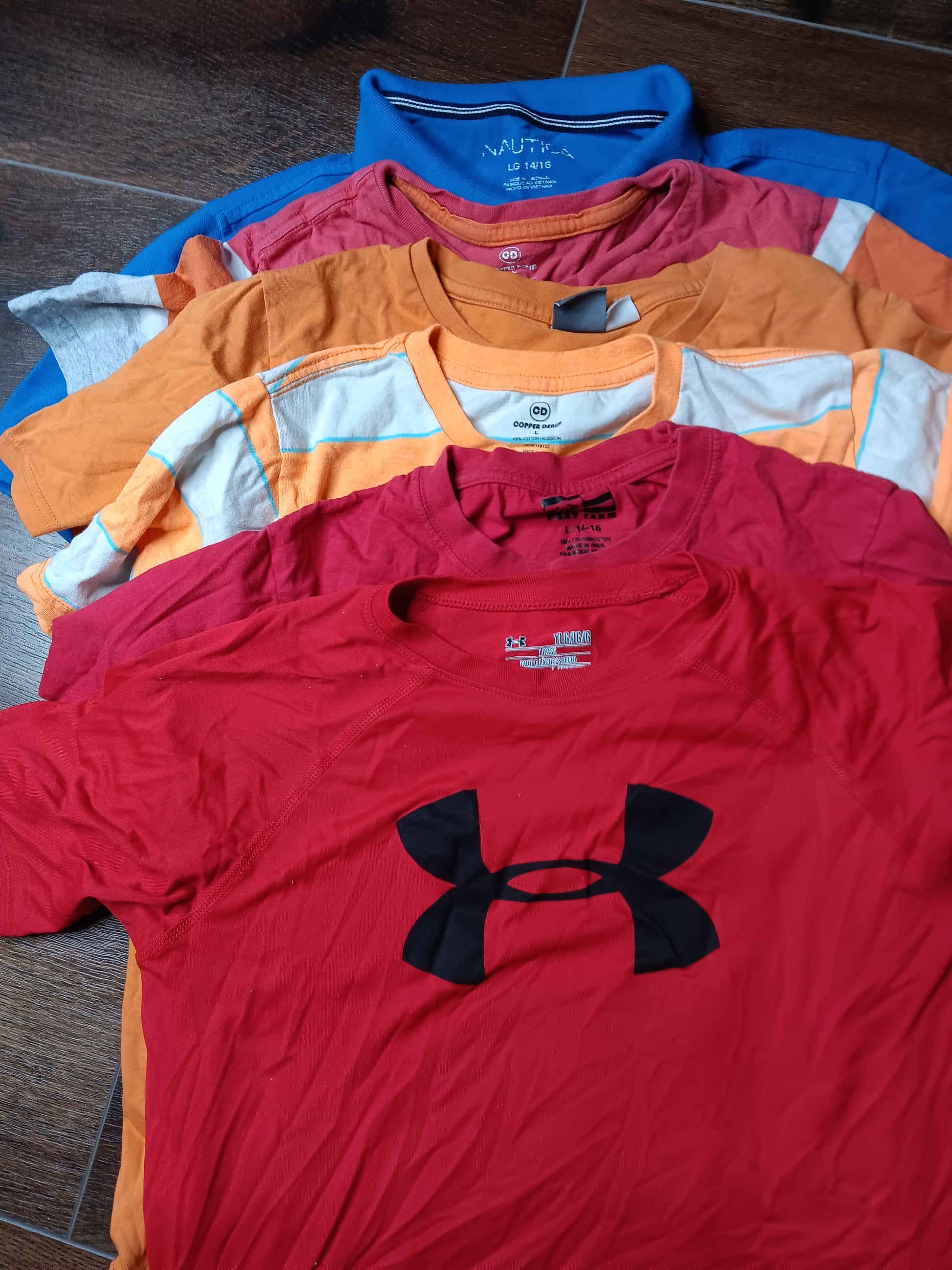 Set of 6 large boys shirt image 0