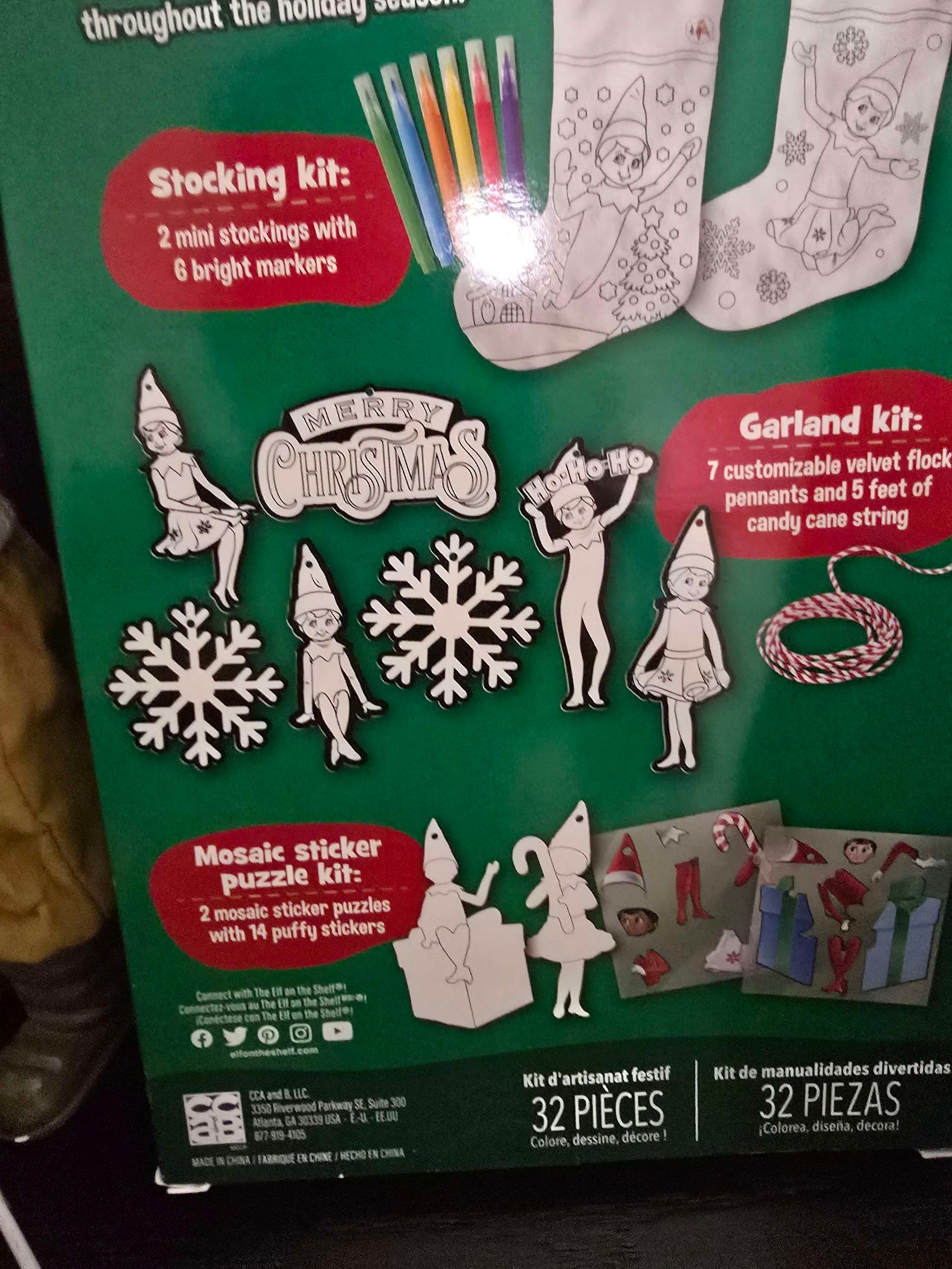 Christmas Festive fun craft kit image 2