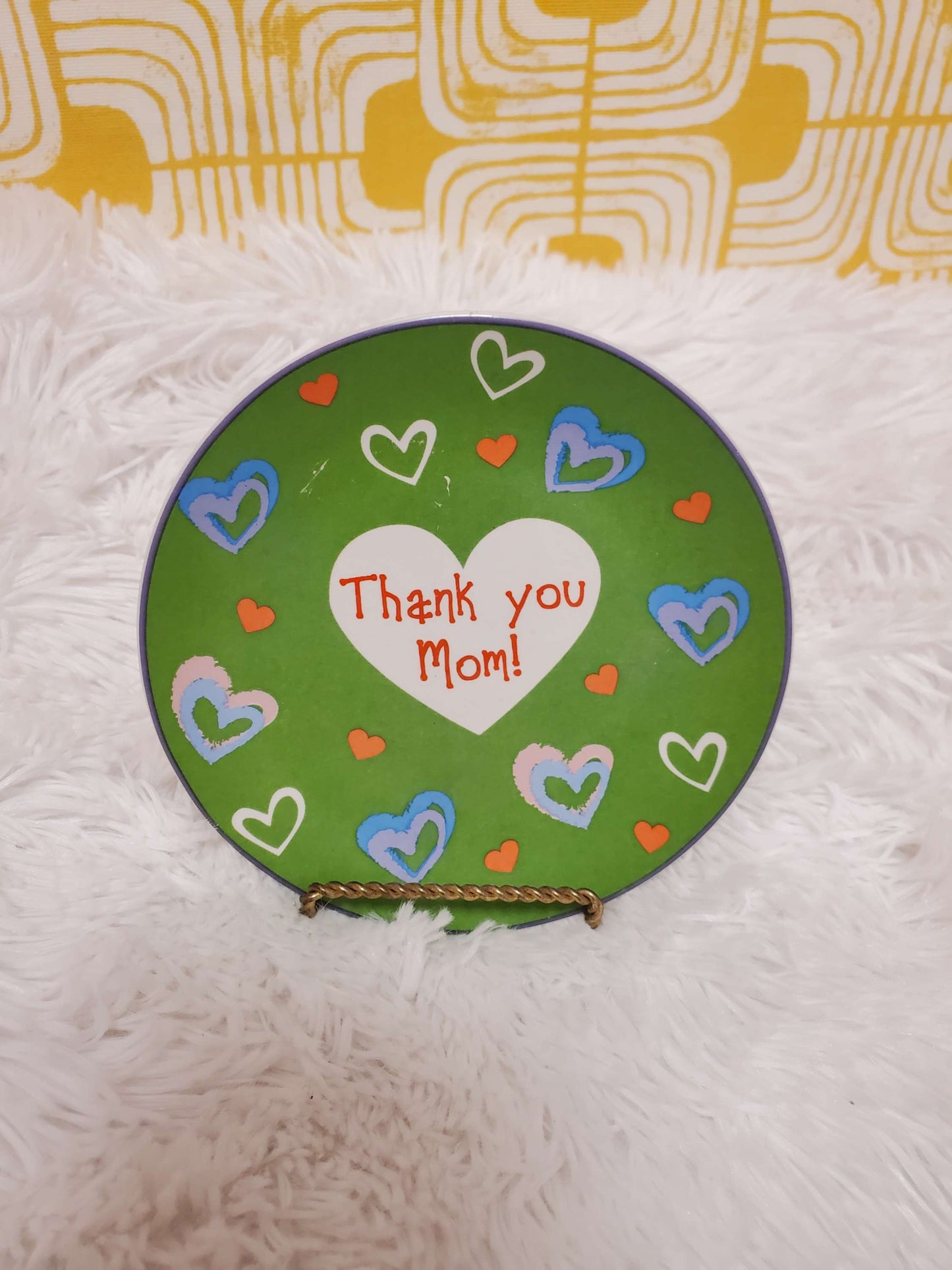 Thank you mom saucer image 0