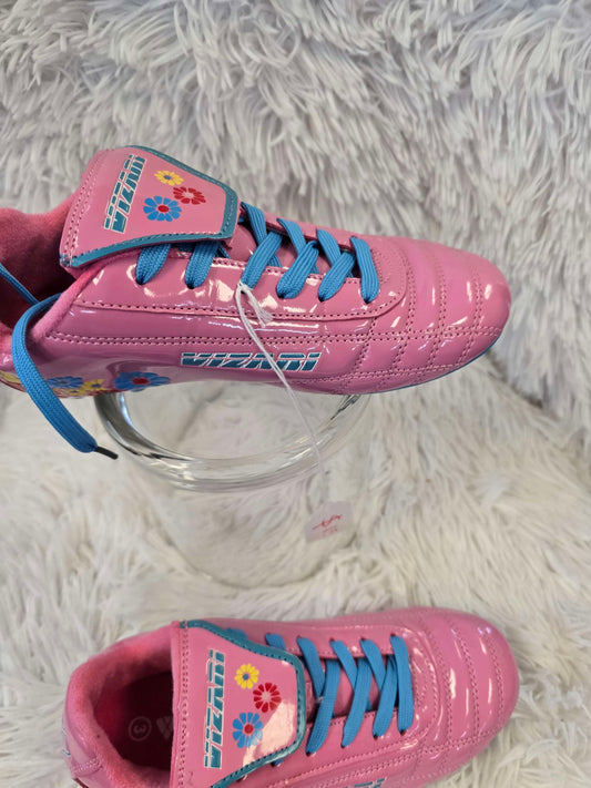 Pink football boots 3Y image 1