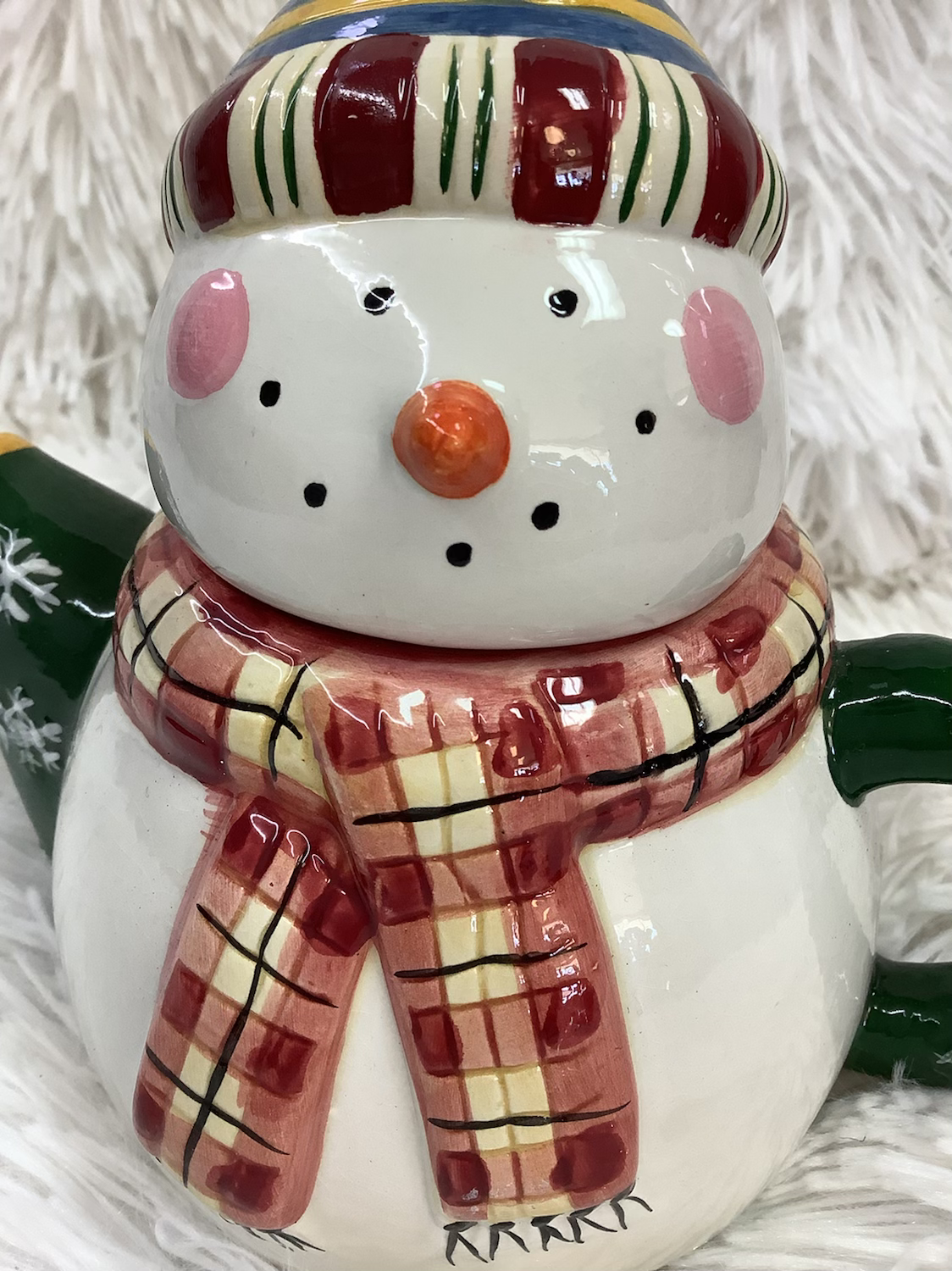Mini snowman tea pot image 7