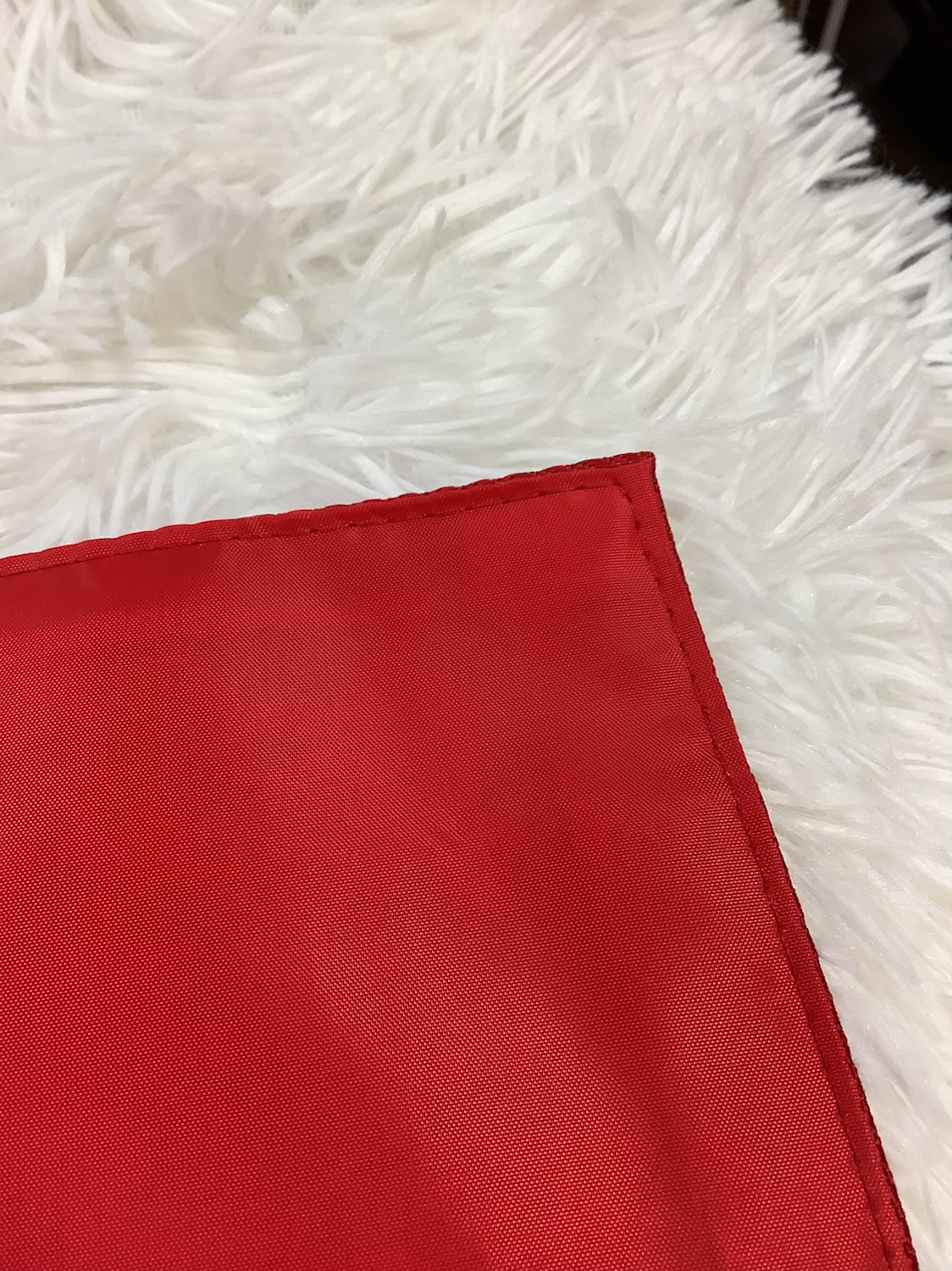 Red placemats set of 5 image 3