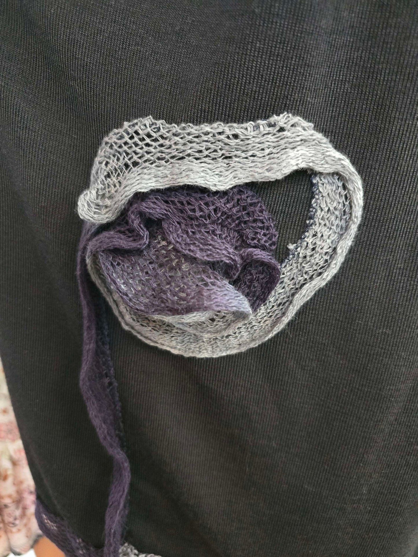 Dark blue scarf image 1