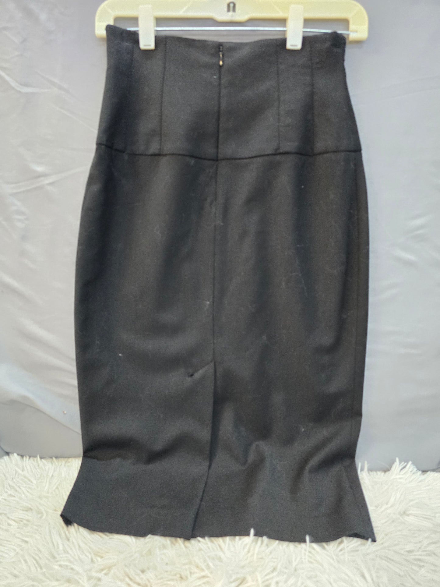 Bebe pencil black skirt size 4 image 2