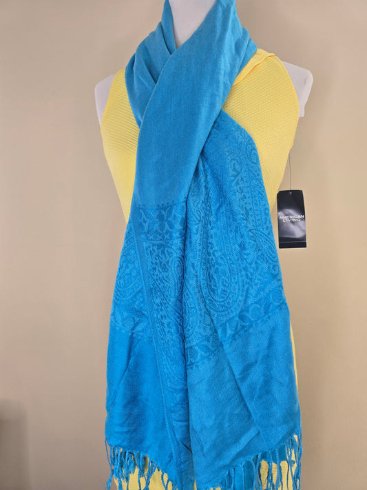 Blue scarf image 1